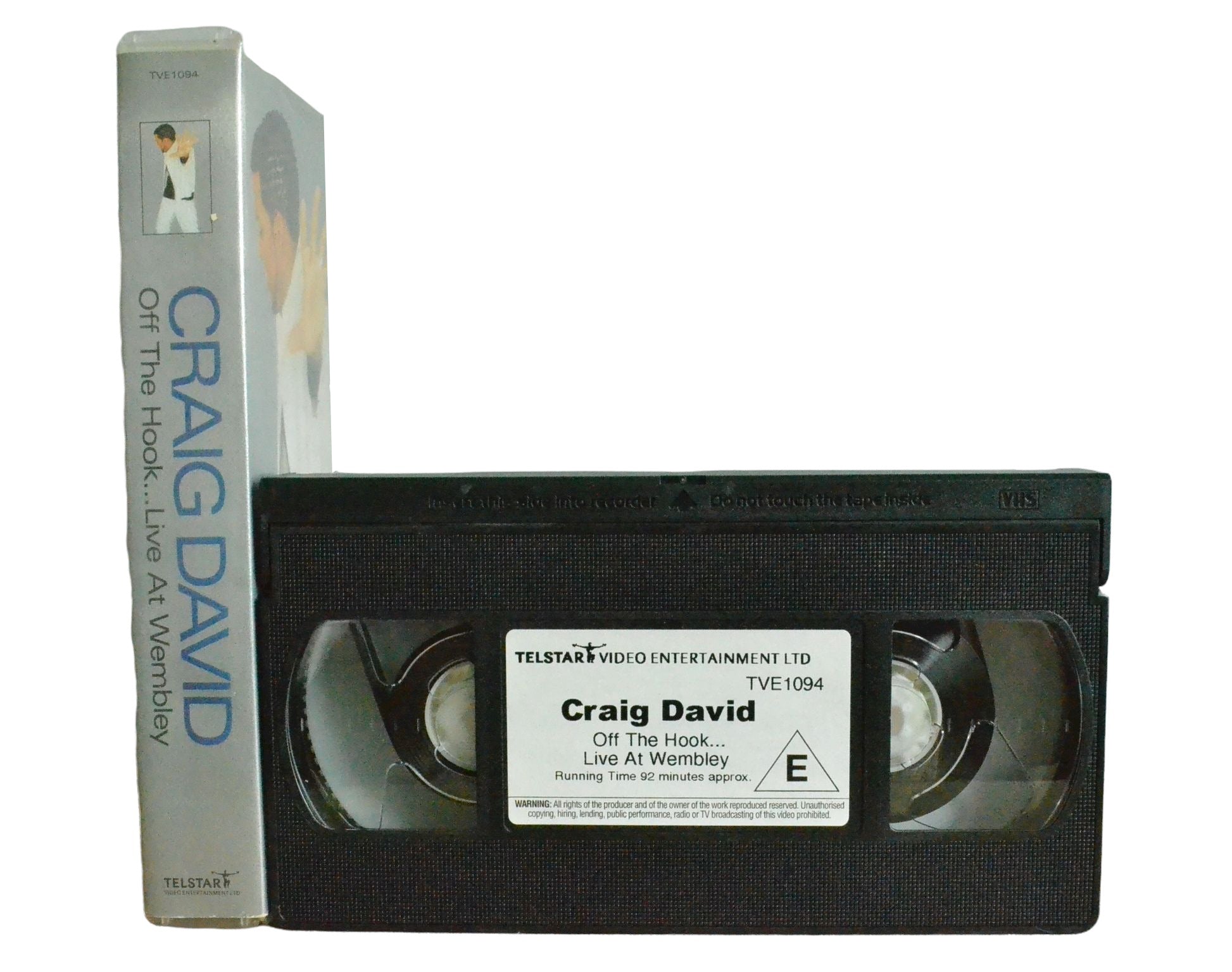 Craig David - Off The Hook...Live At Wembley - Craig David - Telstar Video Entertainment Ltd - Music - Pal VHS-