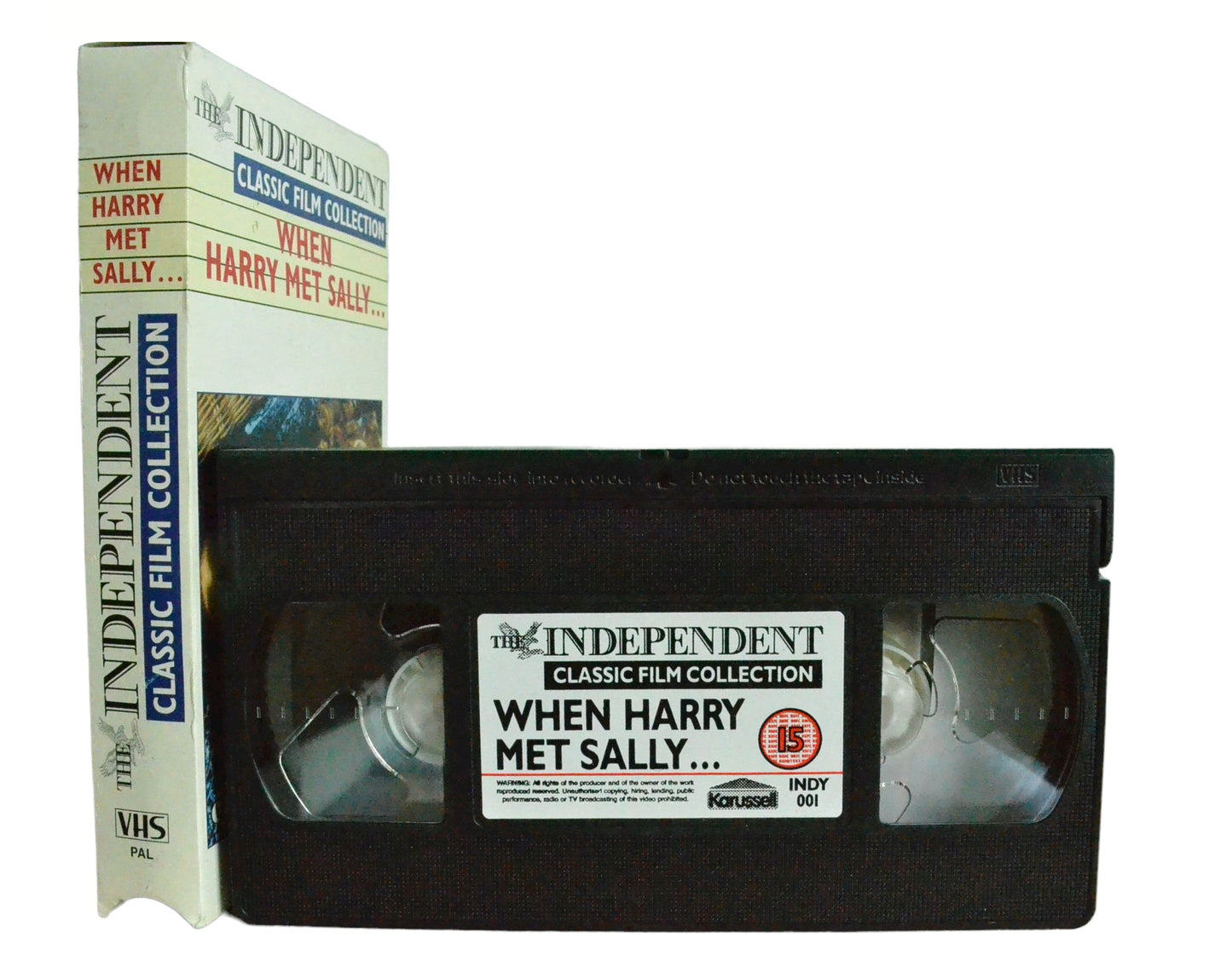 When Harry Met Sally - Billy Crystal - Karussell - Carton Box - Pal VHS-