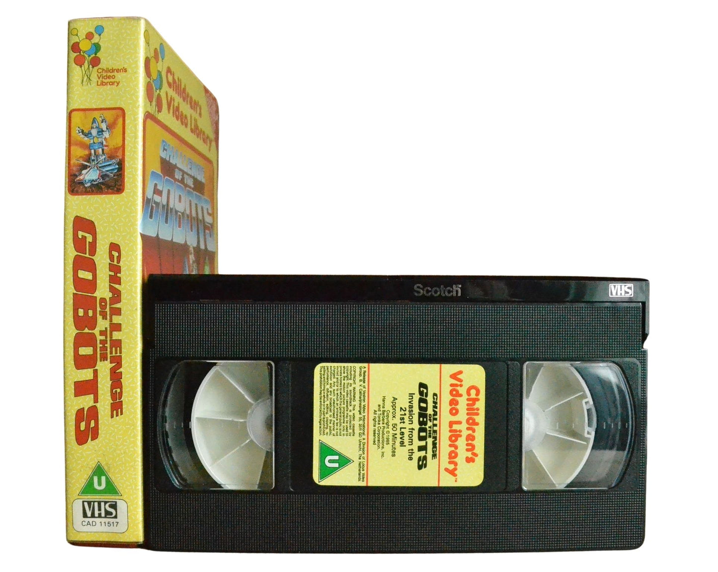 Children's Video Library: Challenge of the Gobots - Invasion from the 21st Level - Children’s - Pal VHS-