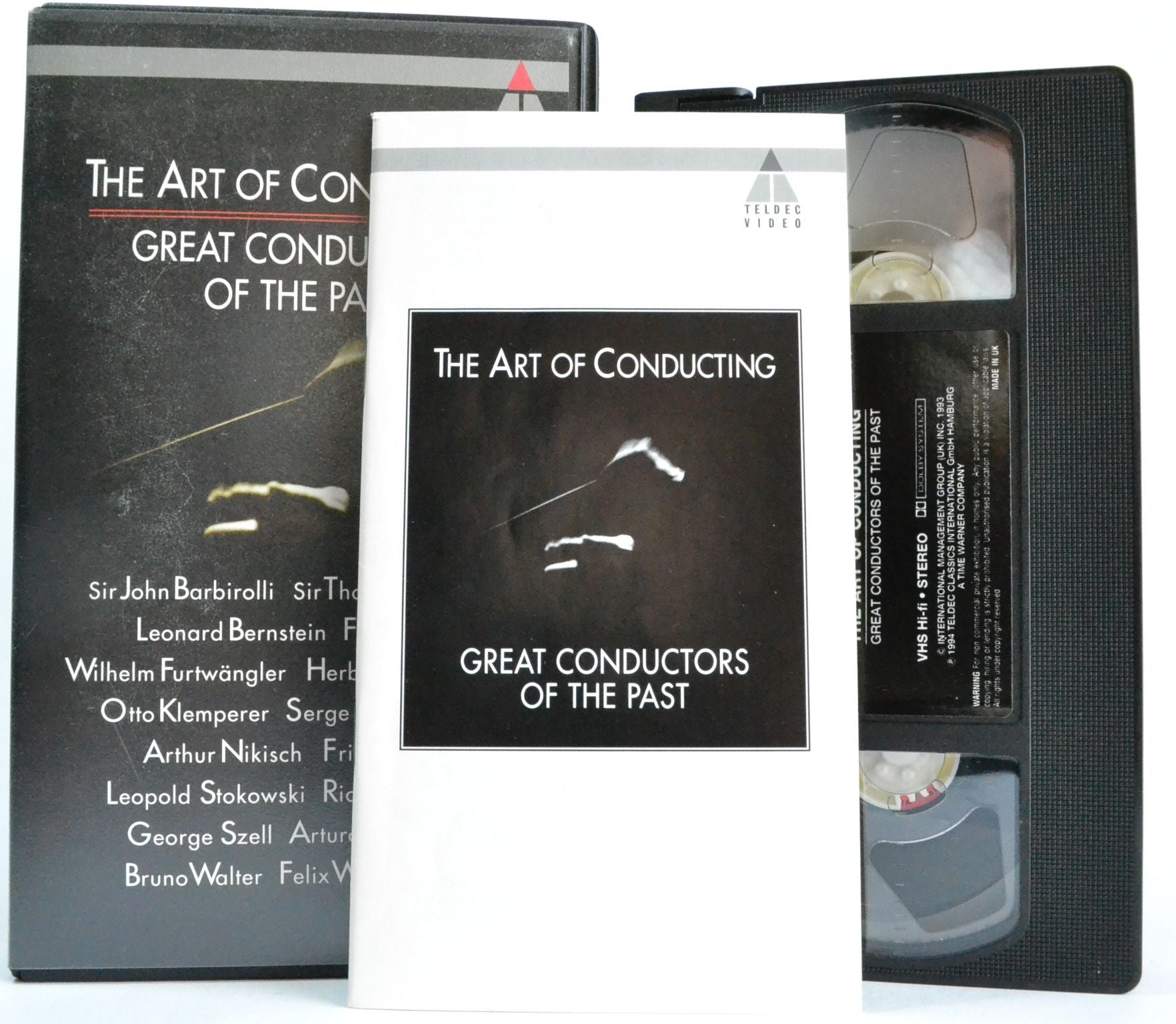 The Art Of Conducting: Great Conductors Of The Past - Sir John Barbirolli - Music VHS-