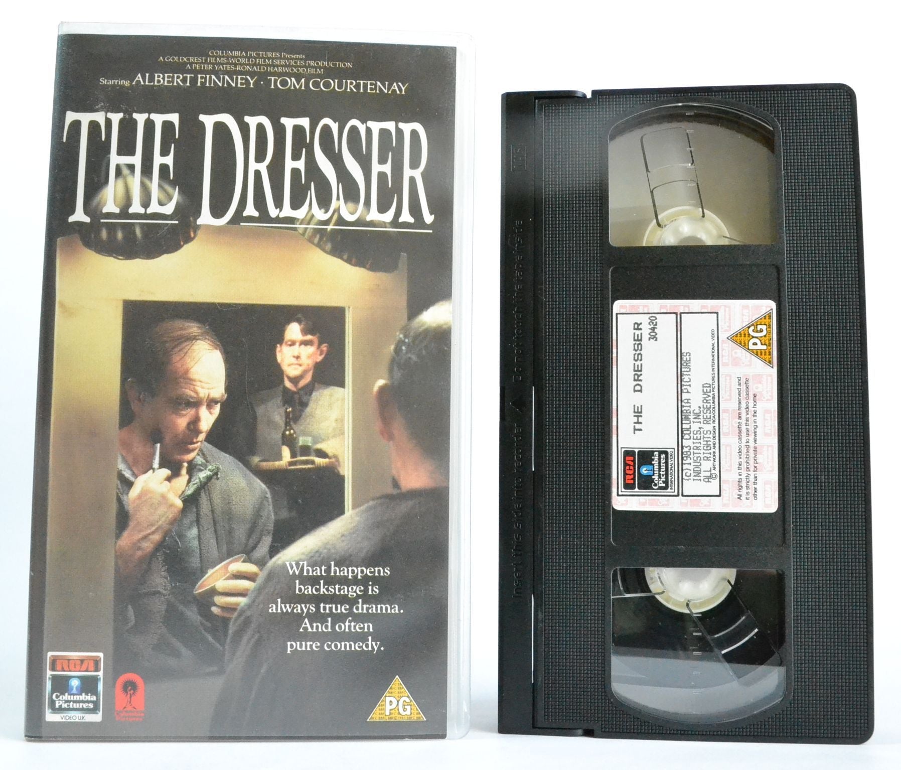 The Dresser [5 Oscars]: Albert Finney - Tom Courtenay - Drama (Peter Yates) VHS-