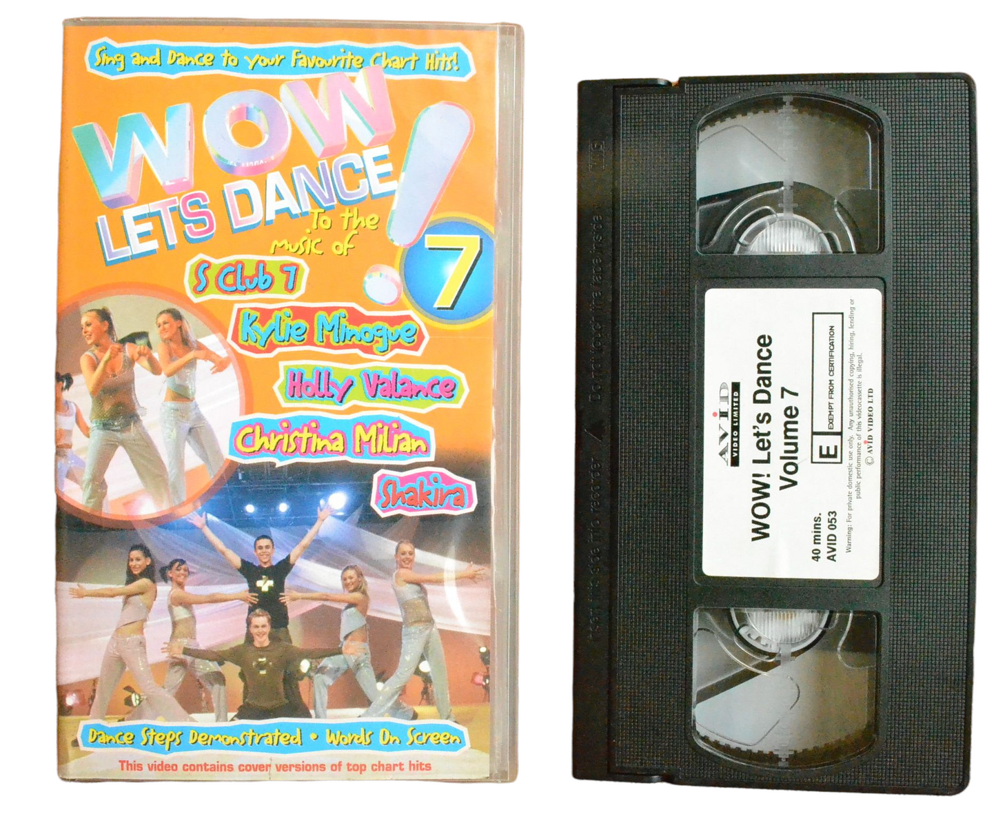 WOW Let's Dance! Volume 7 - AVID Video Limited - Music - Pal VHS-