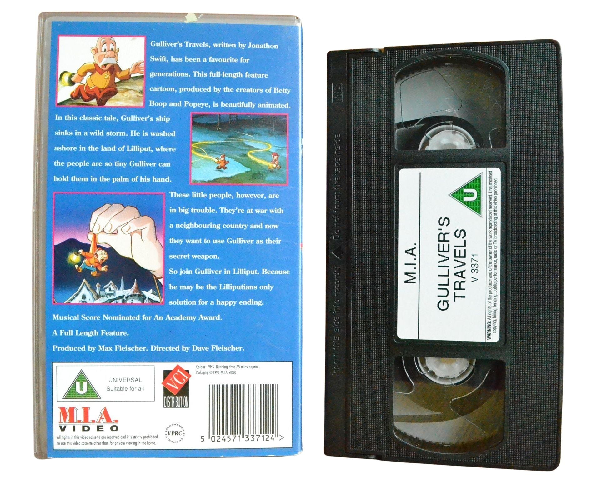 Jonathon Swift's Timeless Classic: Gulliver's Travels - Children’s - Pal VHS-