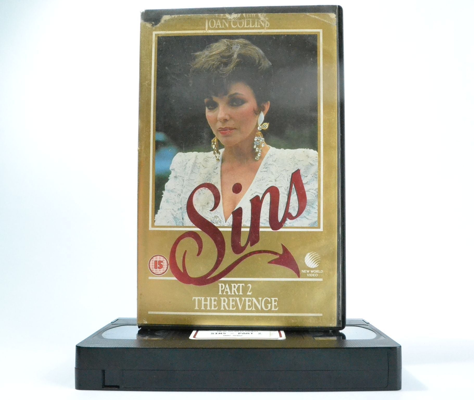 Sins: Part 2; The Revenge - Timothy Dalton - Joan Collins - Made For T.V. - VHS-