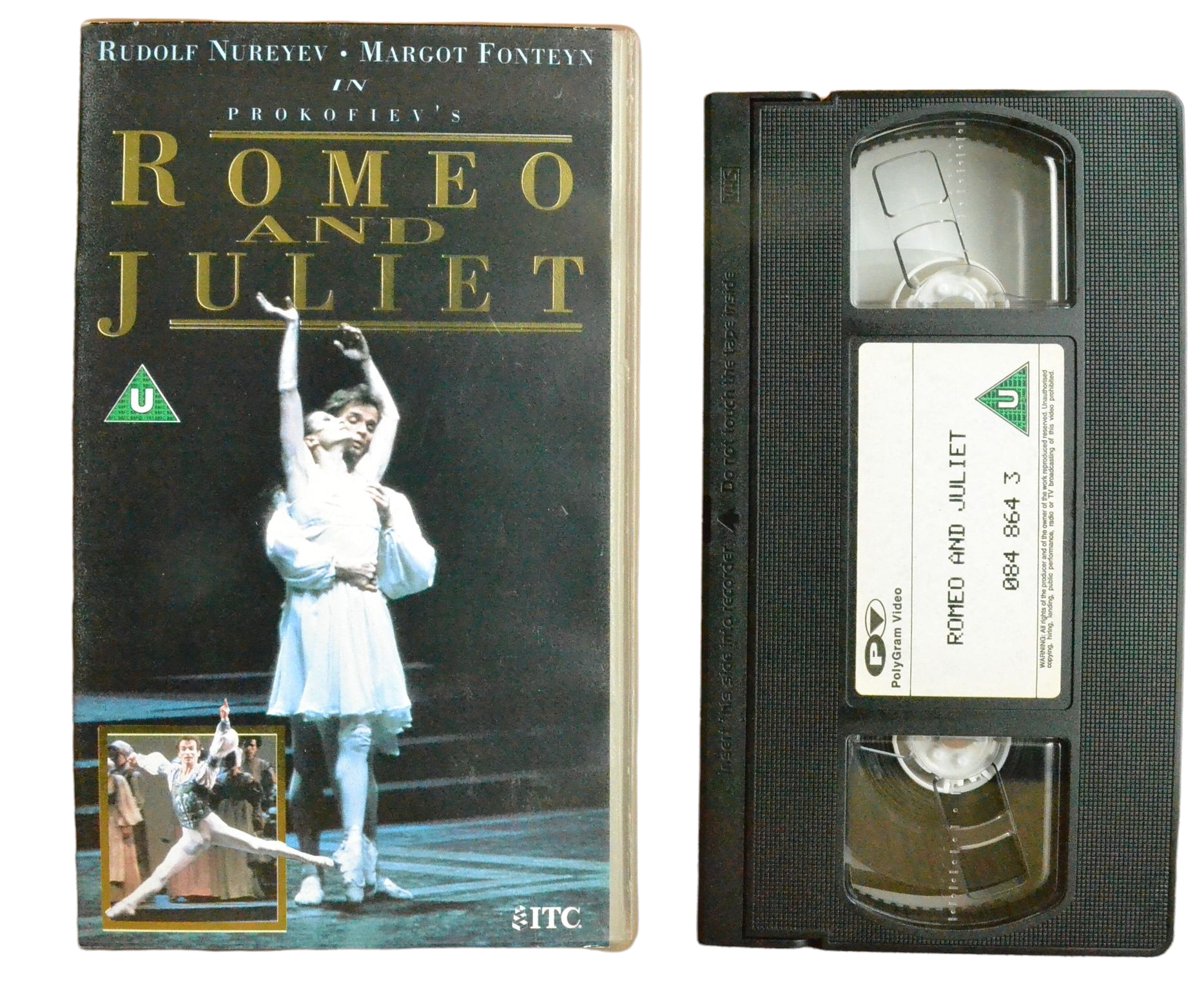 Romeo And Juliet - Rudolf Nureyev - PolyGram Video - Music - Pal VHS-