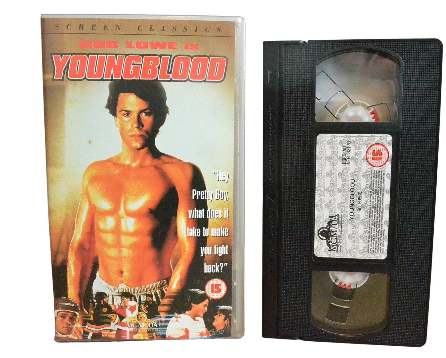 Young Blood - Rob Lowe - MGM/UA Home Video - SO50966 - Action - Pal - VHS-