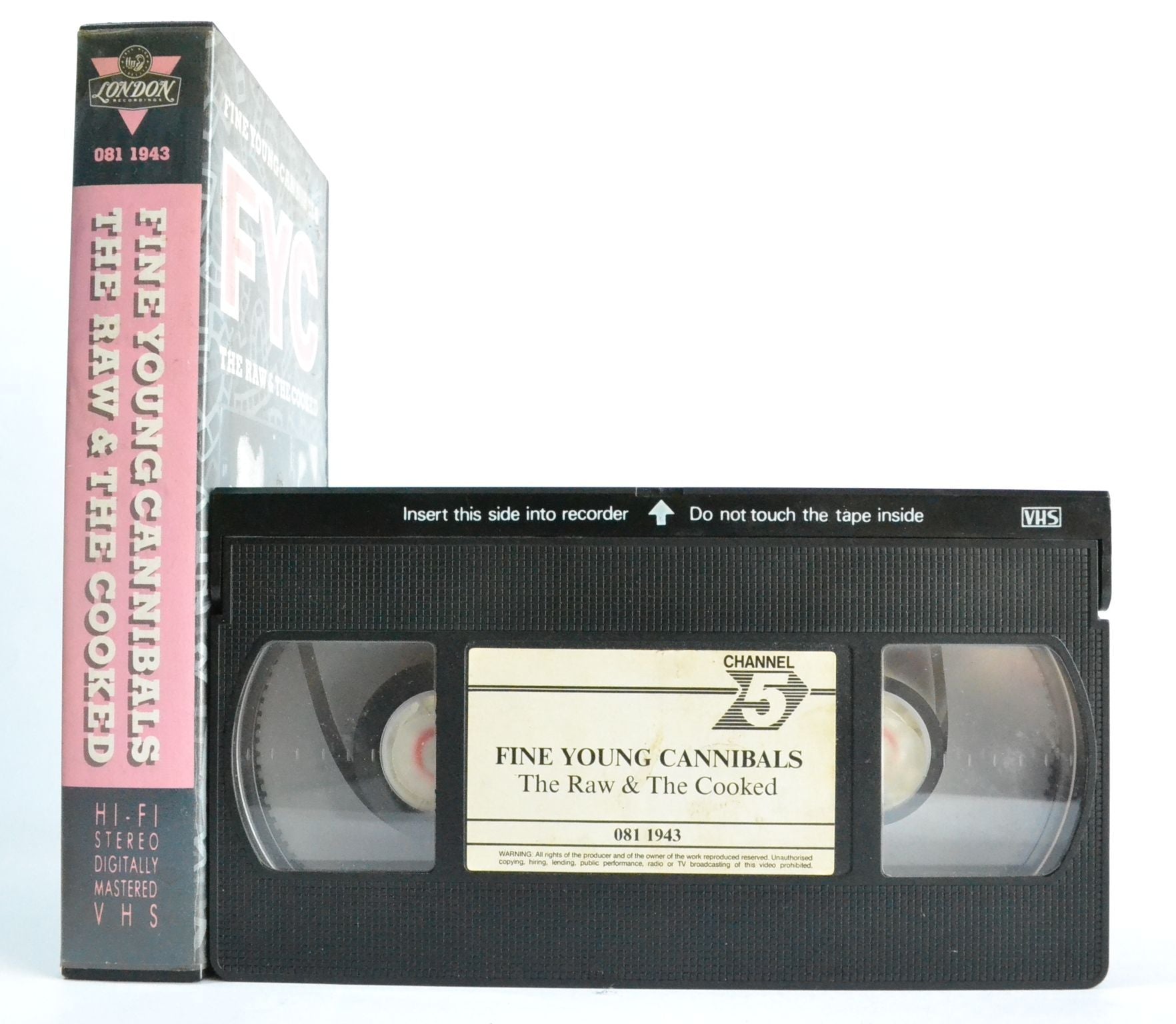 Fine Young Cannibals: The Raw And The Cooked - Music - London Recordings - VHS-