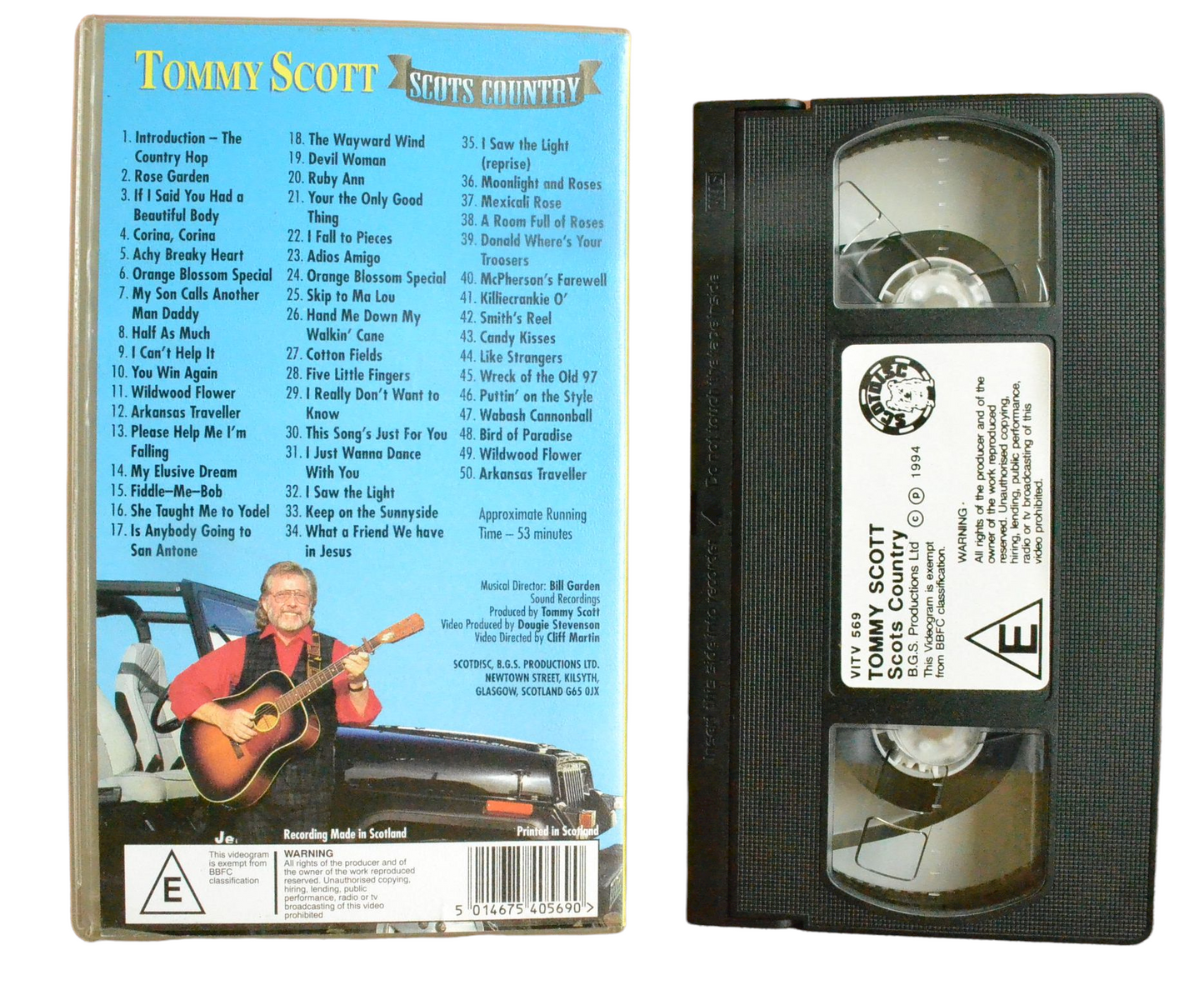 Scots Country: Country hop - Tommy Scott - Scotdisc - Music - Pal VHS-