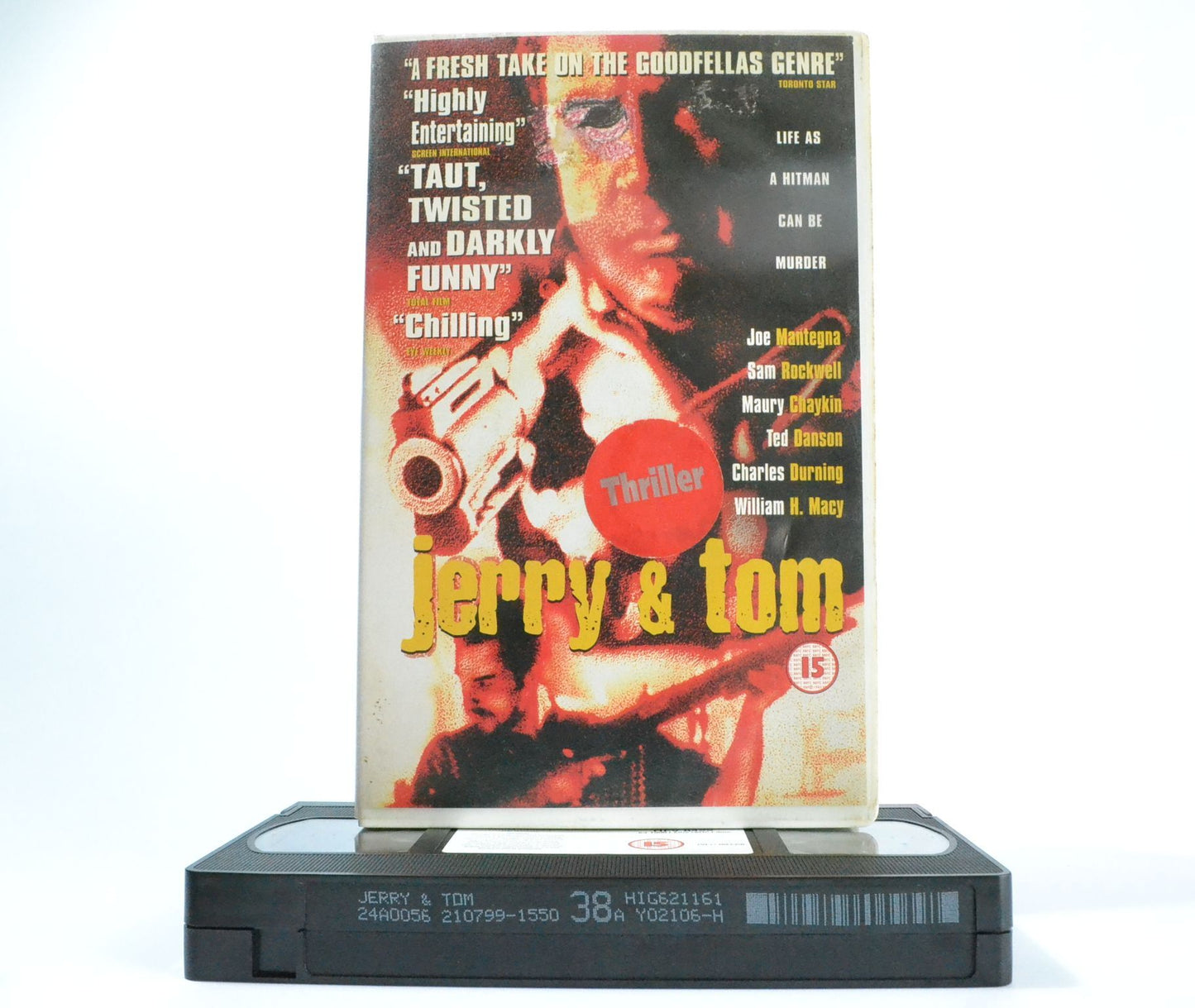 Jerry & Tom: (1998) Trigger Happy Goodfellas - Saul Rubinek Debut - Pal - VHS-