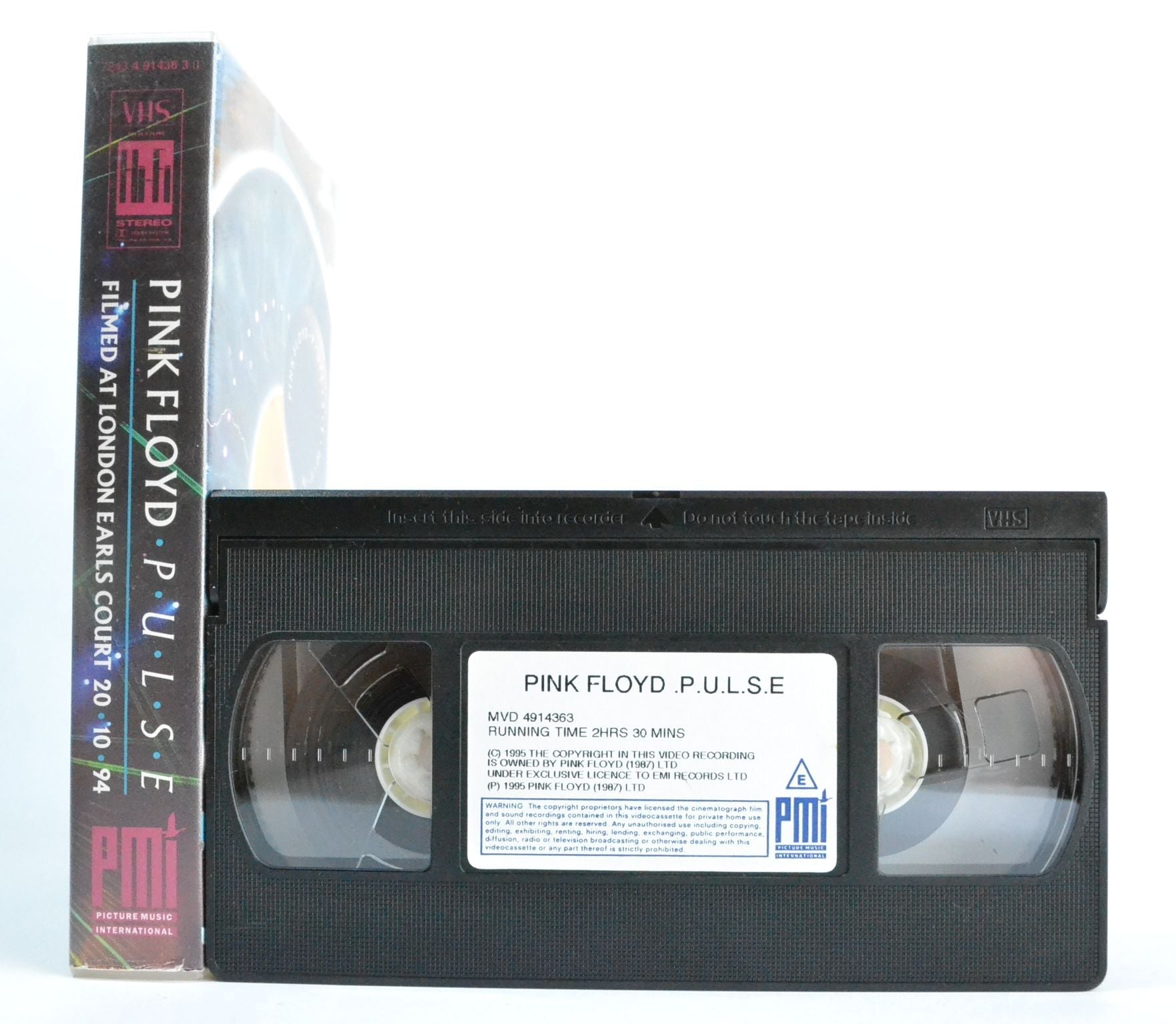 Pink Floyd: Pulse (20/10/94) - 22 Full Tracks [2h 30mins] Live Music - VHS-