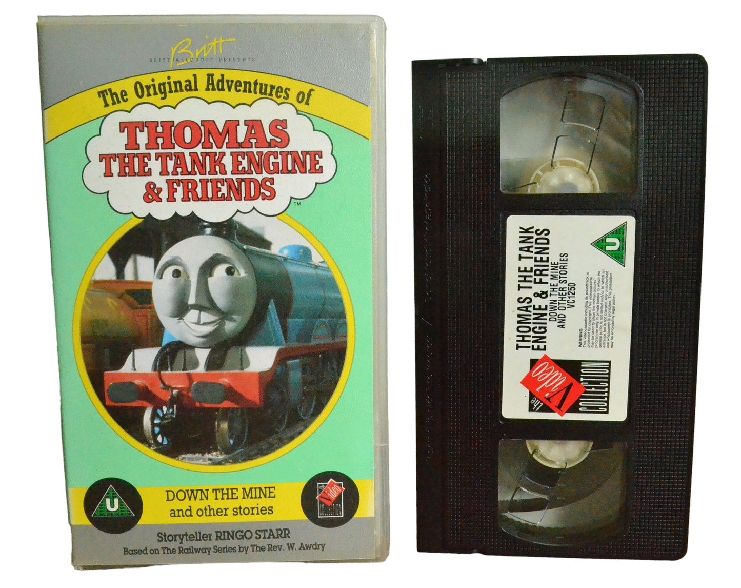 Thomas The Tank Engine & Friends : Down The Mine and Other Stories - The Video Collection - VC1250 - Children - Pal - VHS-