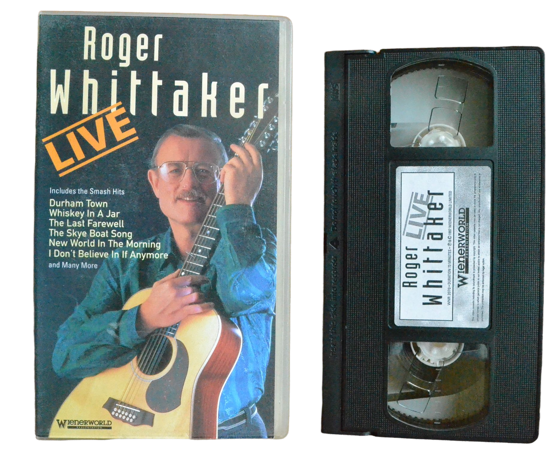 Roger Whittaker Live - WienerWorld Presentation - Music - Pal VHS-