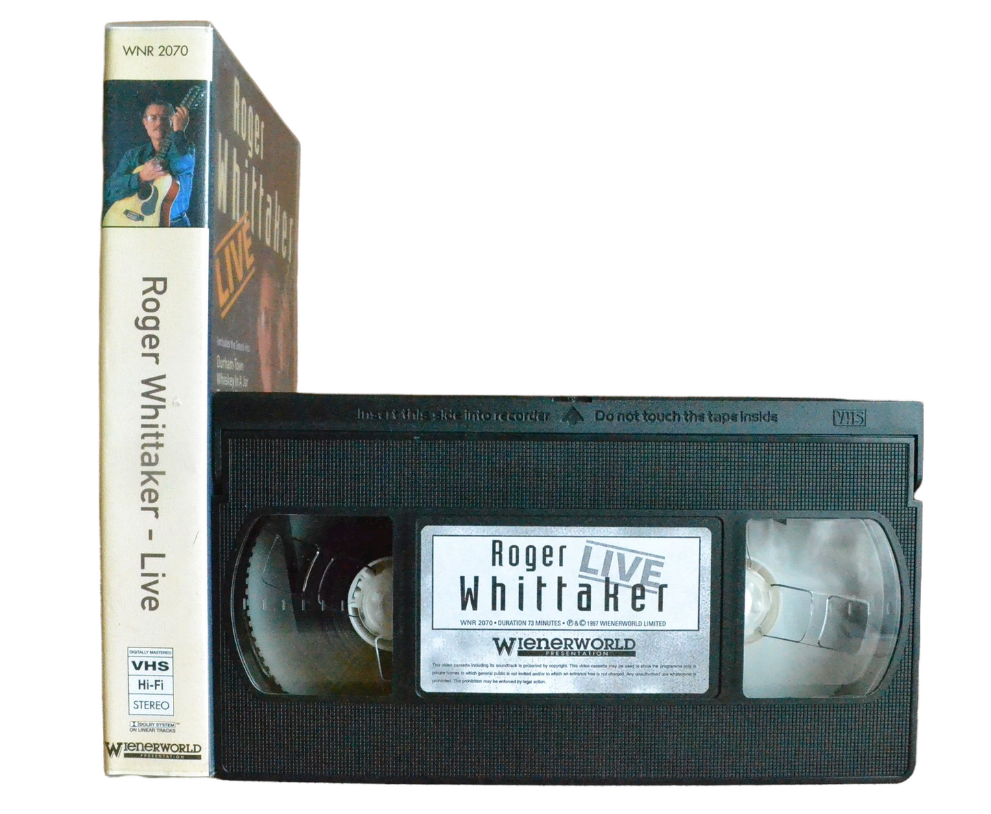 Roger Whittaker Live - WienerWorld Presentation - Music - Pal VHS-