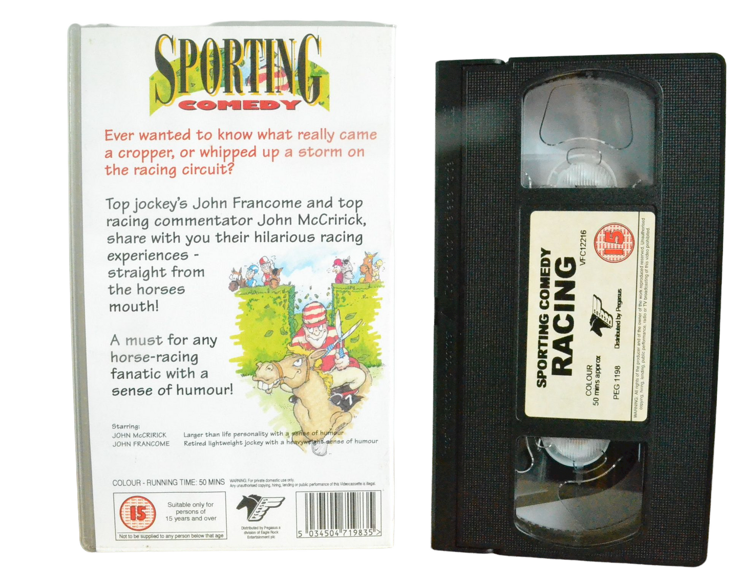 Sporting Comedy Racing - Pegasus - Children - Pal VHS-