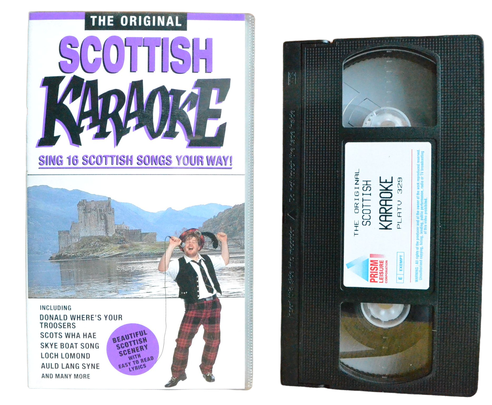 The Original Scottish: Karaoke - Prism Leisure Video - Music - Pal VHS-