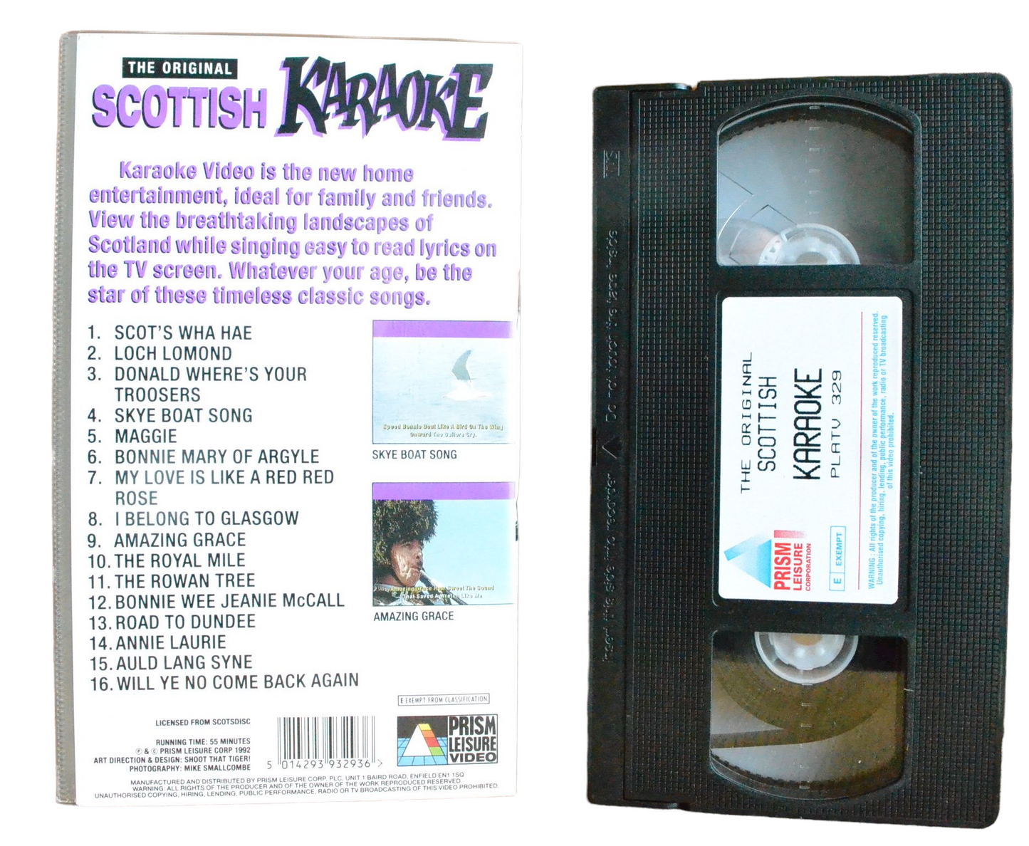 The Original Scottish: Karaoke - Prism Leisure Video - Music - Pal VHS-