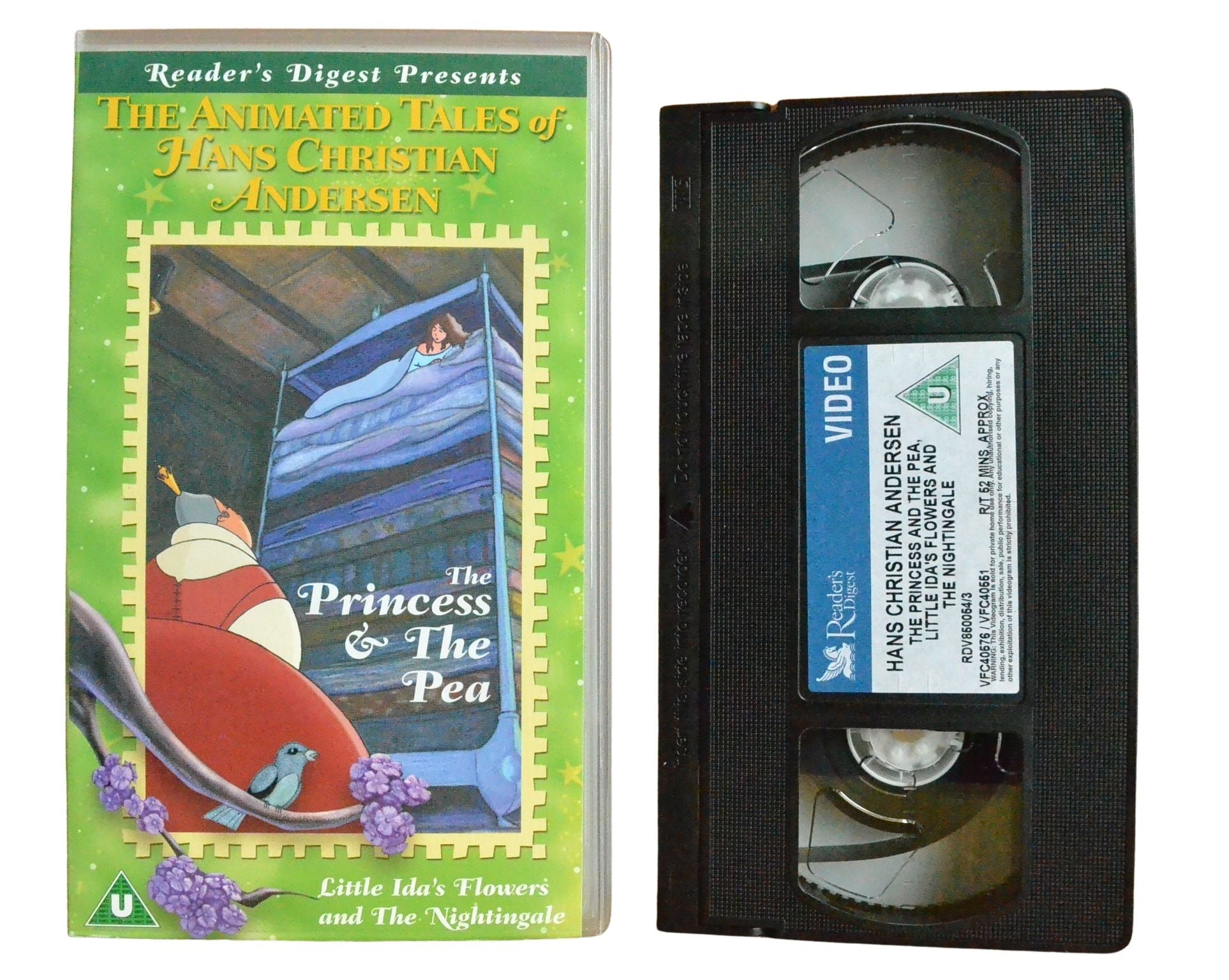 The Animated tales of Hans Christian Andersen - Children’s - Pal VHS-