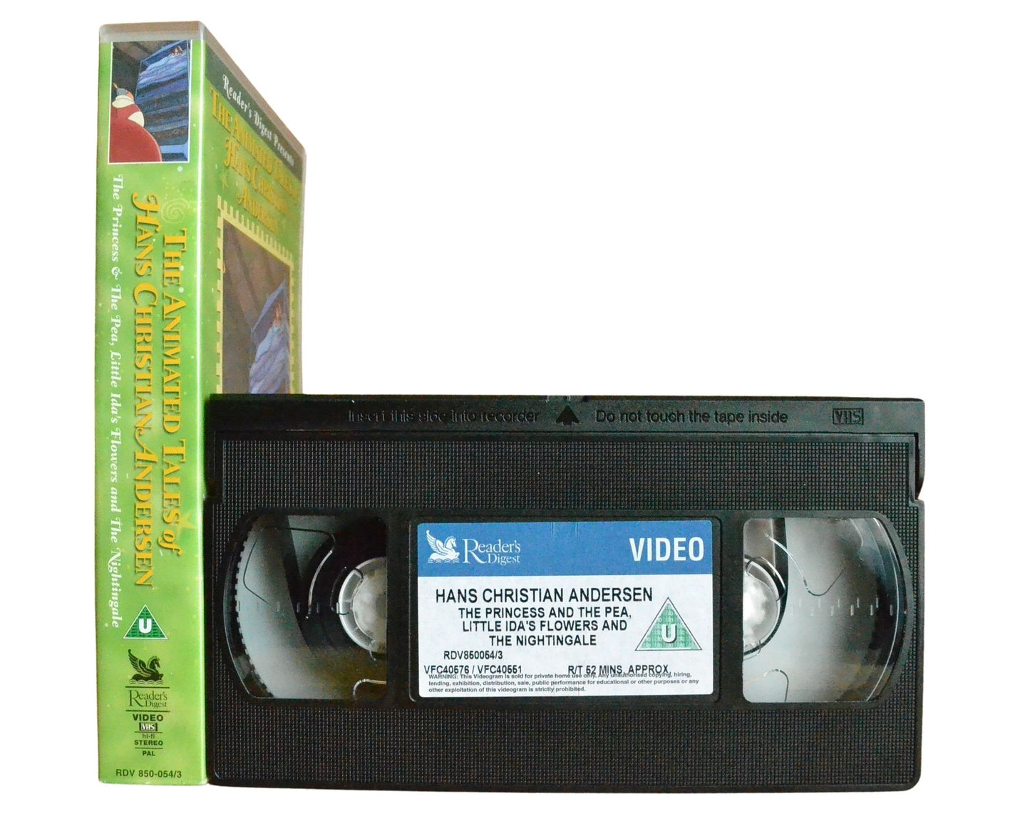 The Animated tales of Hans Christian Andersen - Children’s - Pal VHS-