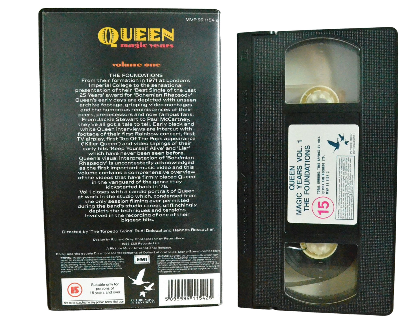 Queen Magic Years Vol. 1 - The Foundations - Michael Appleton - Picture Music International - Music - Pal VHS-