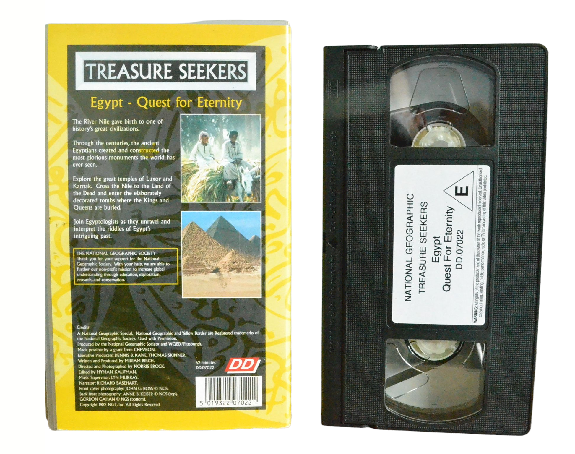 Treasure Seekers - Gavin MacFadyen - DD - Vintage - Pal VHS-