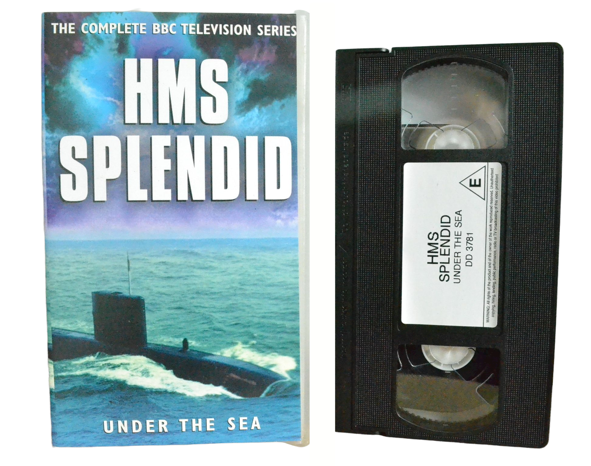 HMS Splendid- Under the Sea - DD - Vintage - Pal VHS-