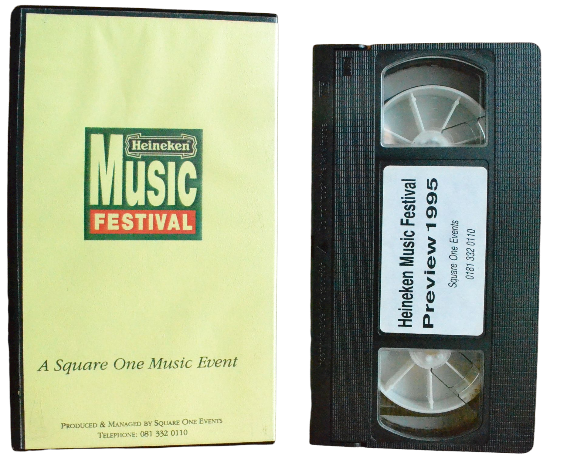 Heineken Music Festival (Preview 1995) Free Live Music - Square One Events - Music - Pal VHS-