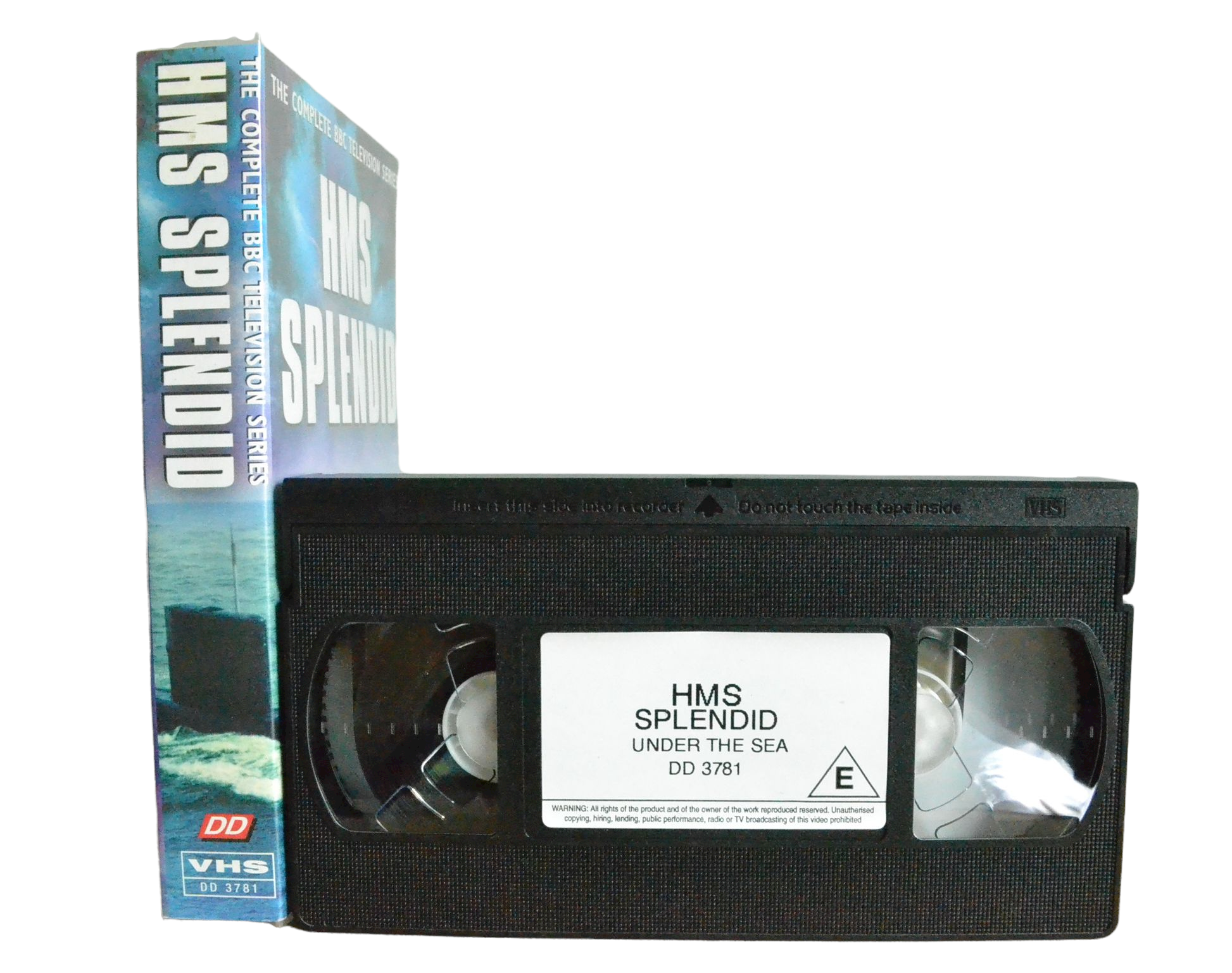 HMS Splendid- Under the Sea - DD - Vintage - Pal VHS-