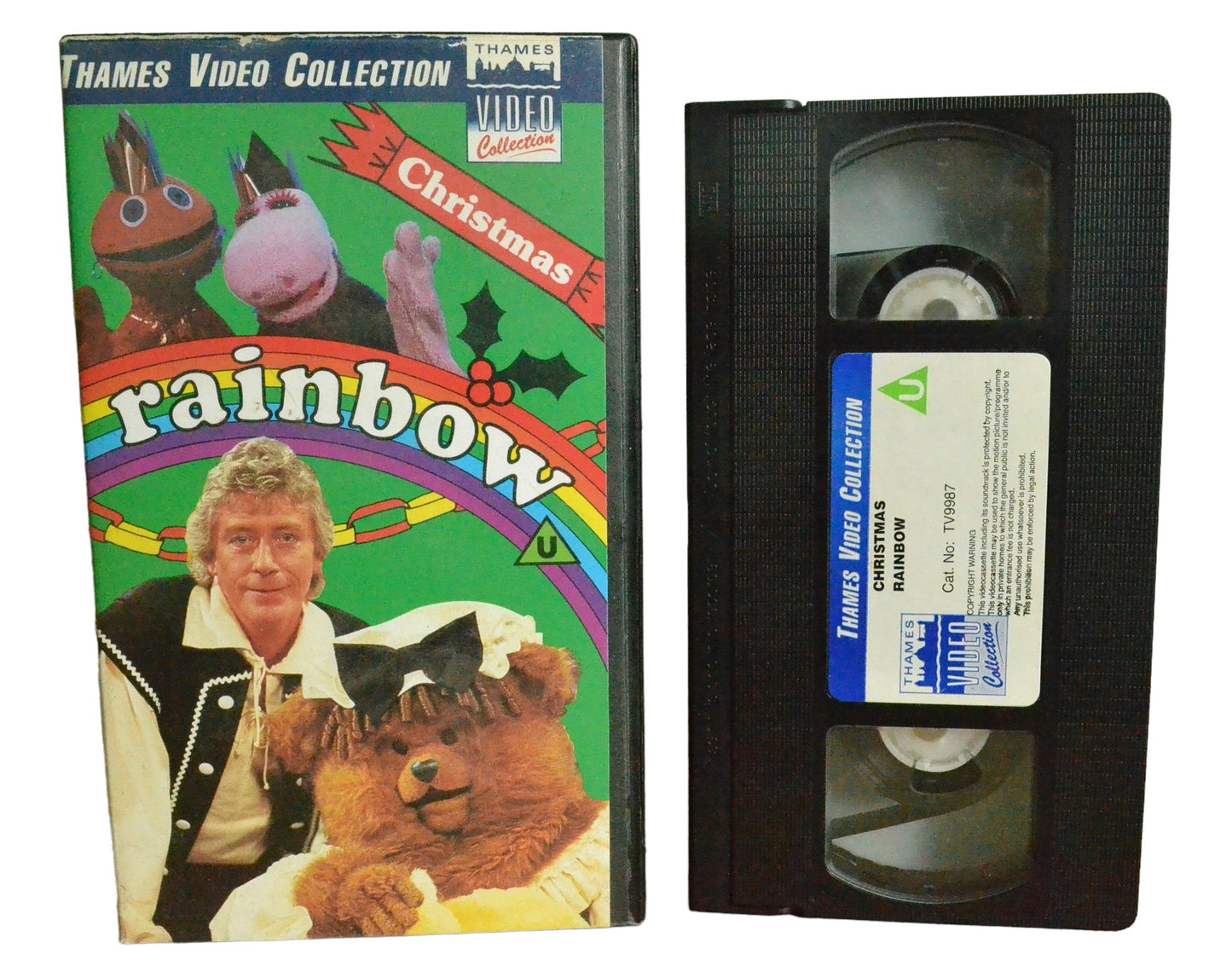 Christmas Rainbow - Geoffrey Hayes - Thames Video Collection - TV9987 - Children - Pal - VHS-