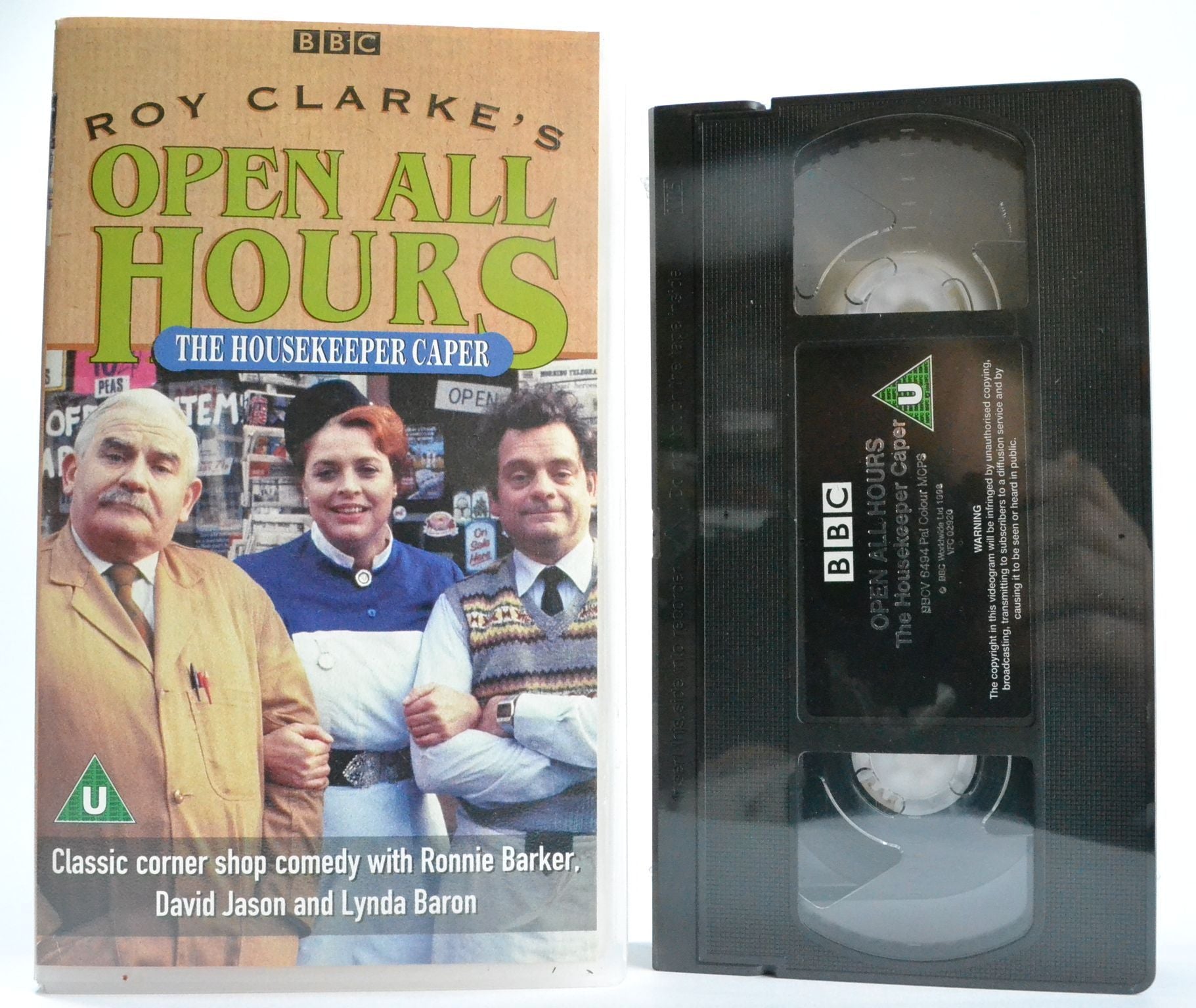 Open All Hours: [Brand New Sealed] The Housekeeper - Corner Shop Comedy - VHS-