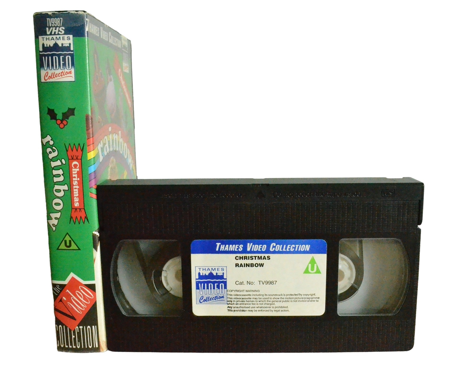 Christmas Rainbow - Geoffrey Hayes - Thames Video Collection - TV9987 - Children - Pal - VHS-