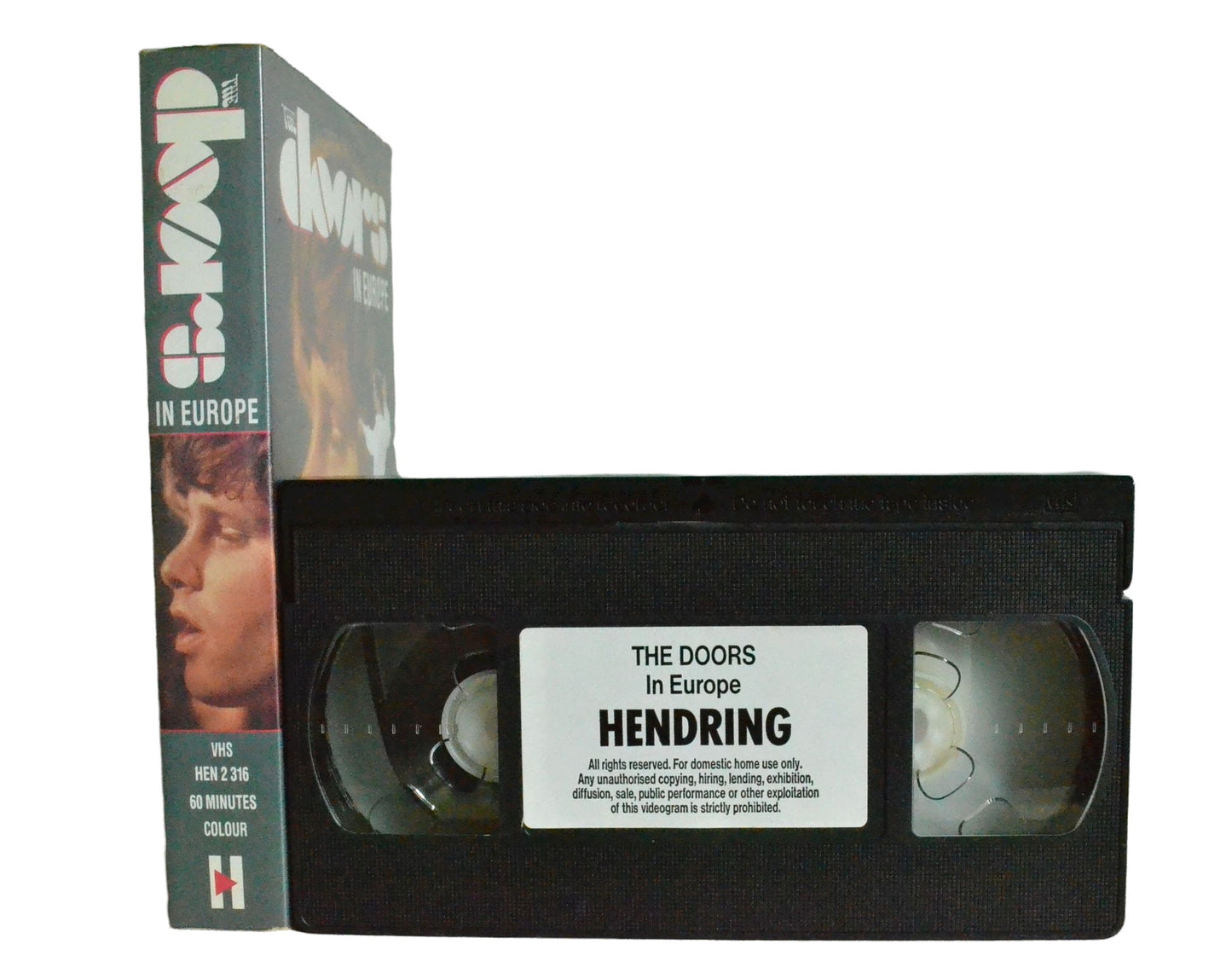 The Doors In Europe - Jim Morrison - Hendring - Music - Pal VHS-