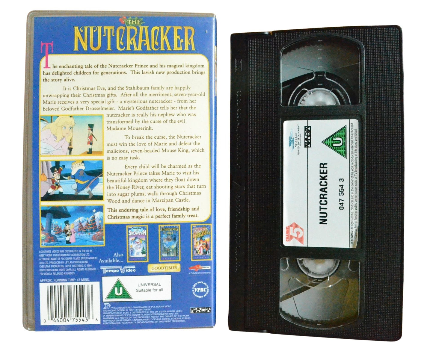 The Nutcracker - Children’s - Pal VHS-