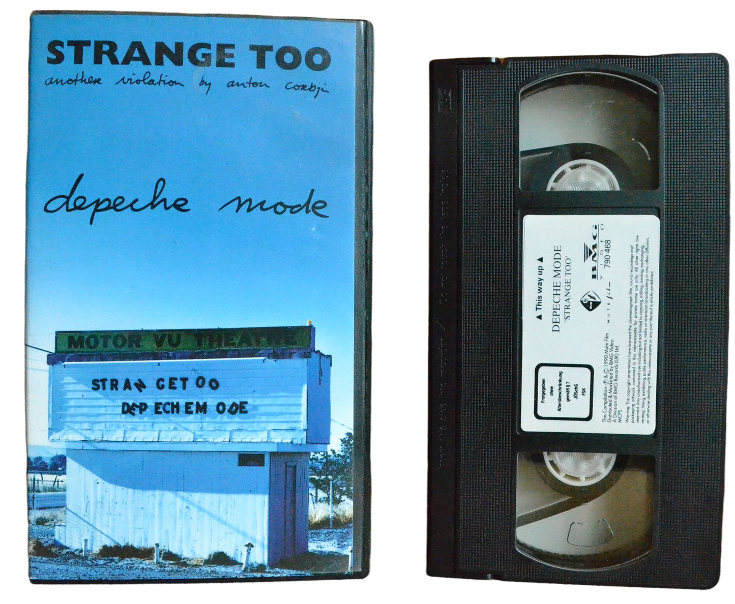 Depeche Mode 'Strange Too' - David Gahan - Mute Film - Music - Pal VHS-