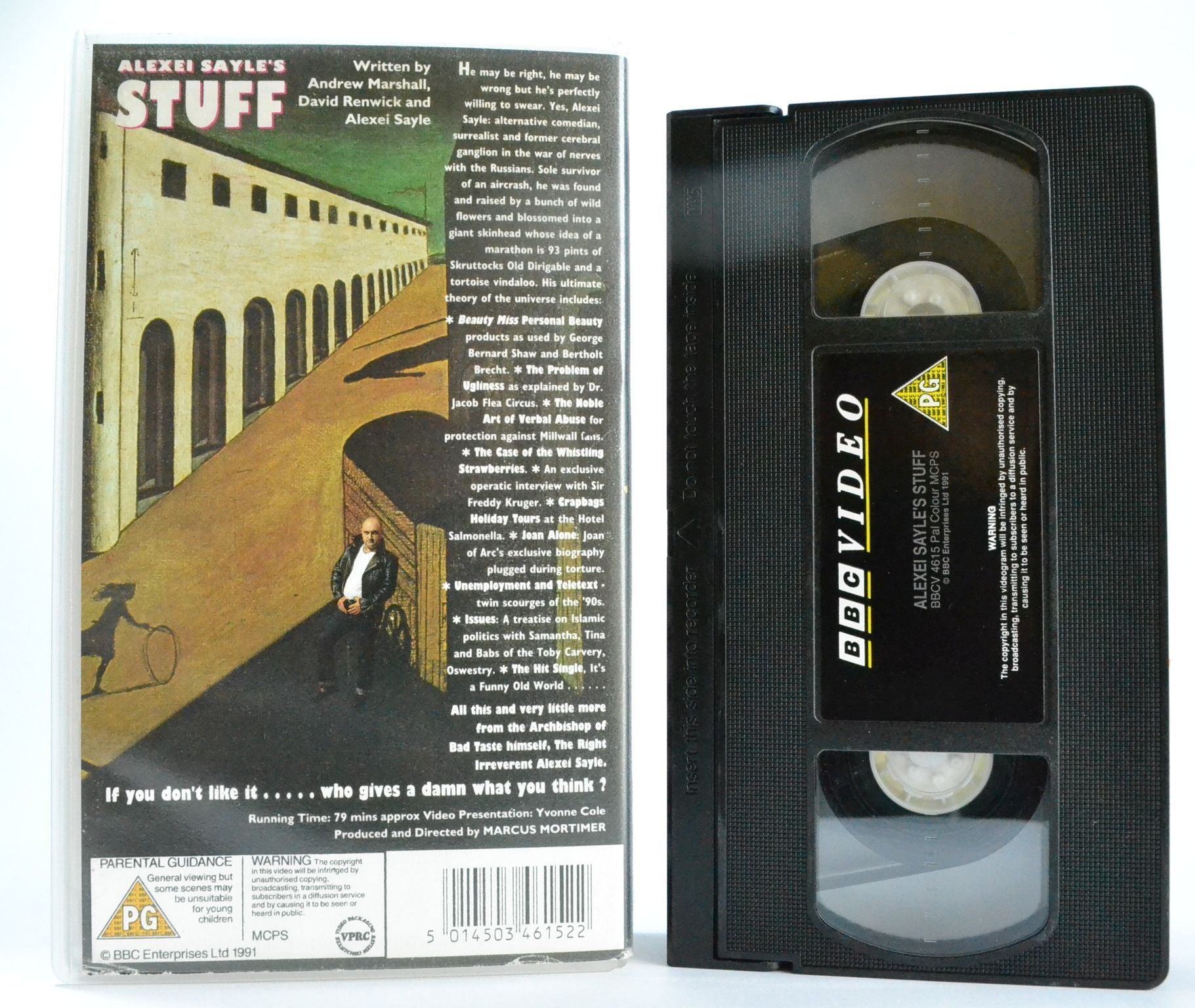 Alexei Sayle’s Stuff: Andrew Marshall - David Renwick - 79 Minute Comedy - VHS-