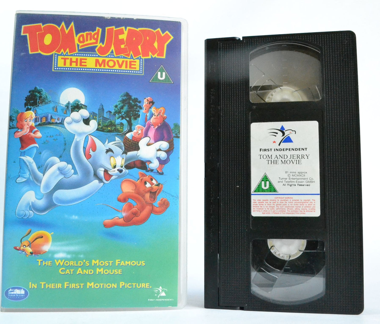 Tom And Jerry [First Motion Picture]: The Movie - Cat’n’Mouse Action Cartoon - VHS-