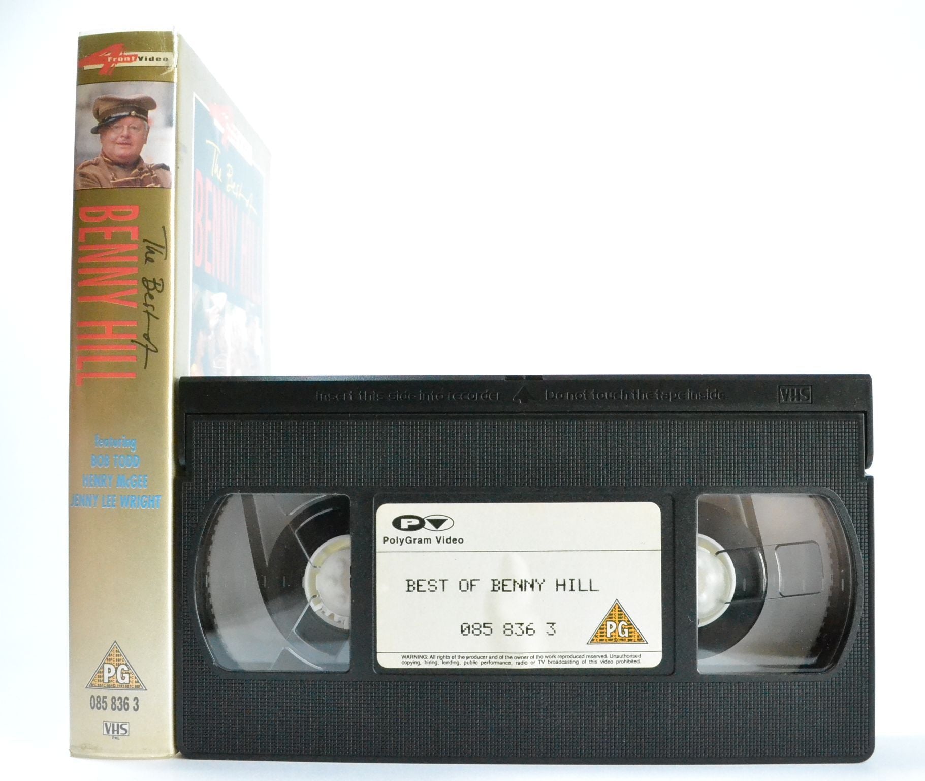 The Best Of Benny Hill: Bob Todd - Henry McGee - Jenny Lee Wright - Comedy - VHS-