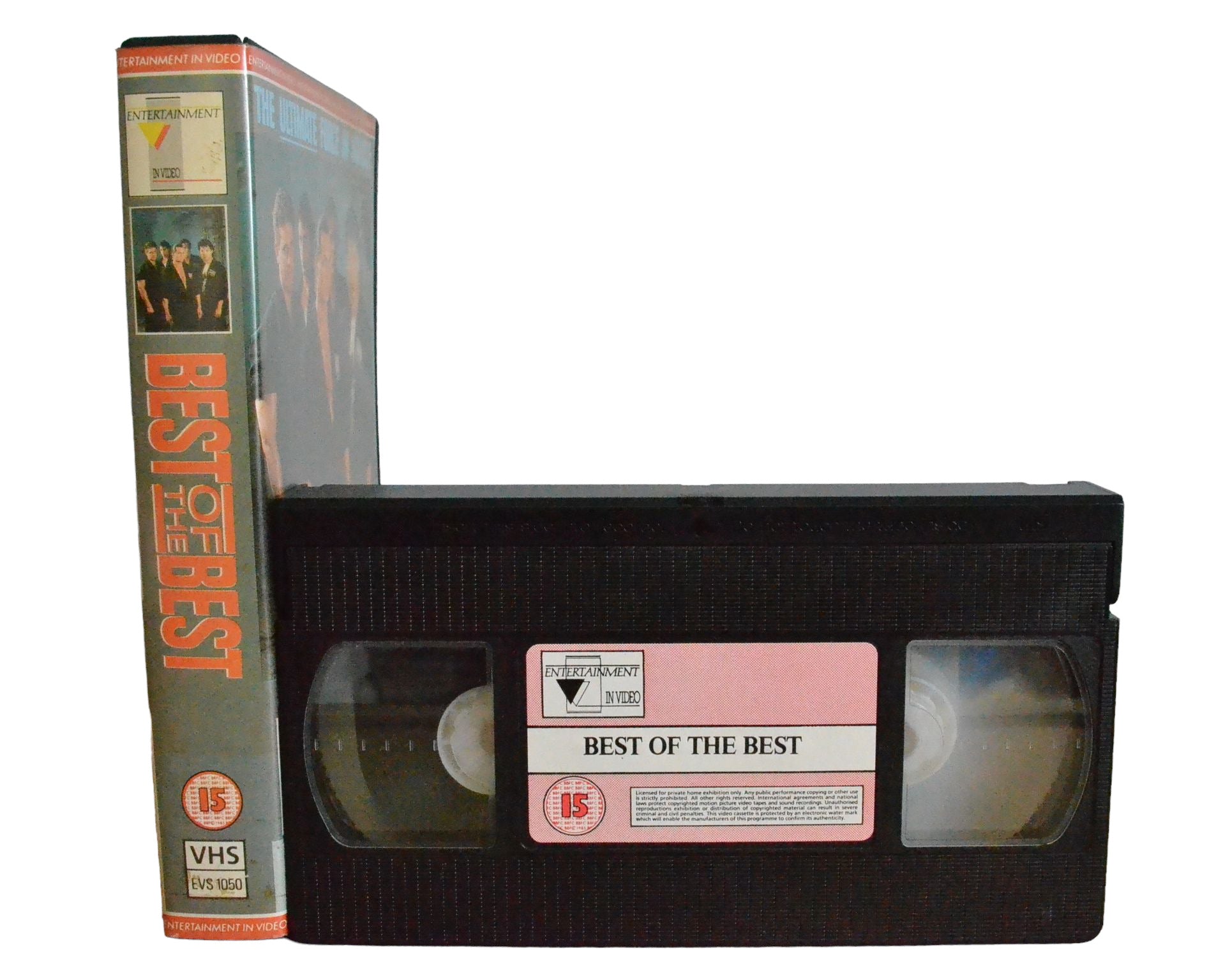 Best Of The Best - Eric Roberts - Entertainment In Video - EVS1050 - Action - Pal - VHS-