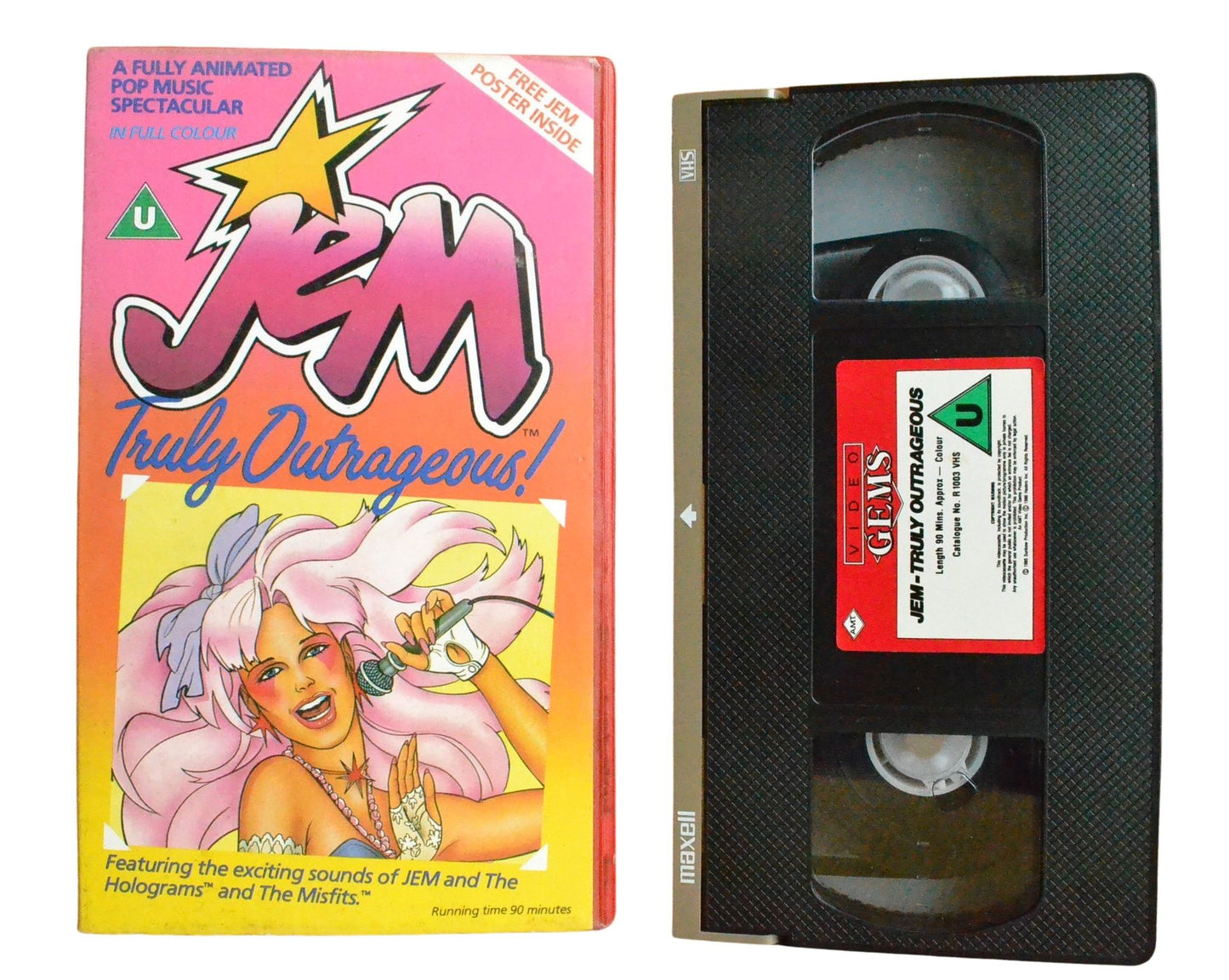 Jem Truly Outrageous - Children’s - Pal VHS-