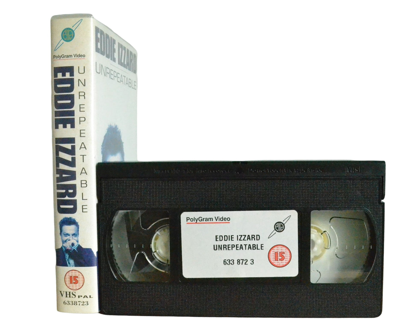 Eddie Izzard: Unrepeatable - Live - Eddie Izzard - PolyGram Video - Comedy - Pal VHS-