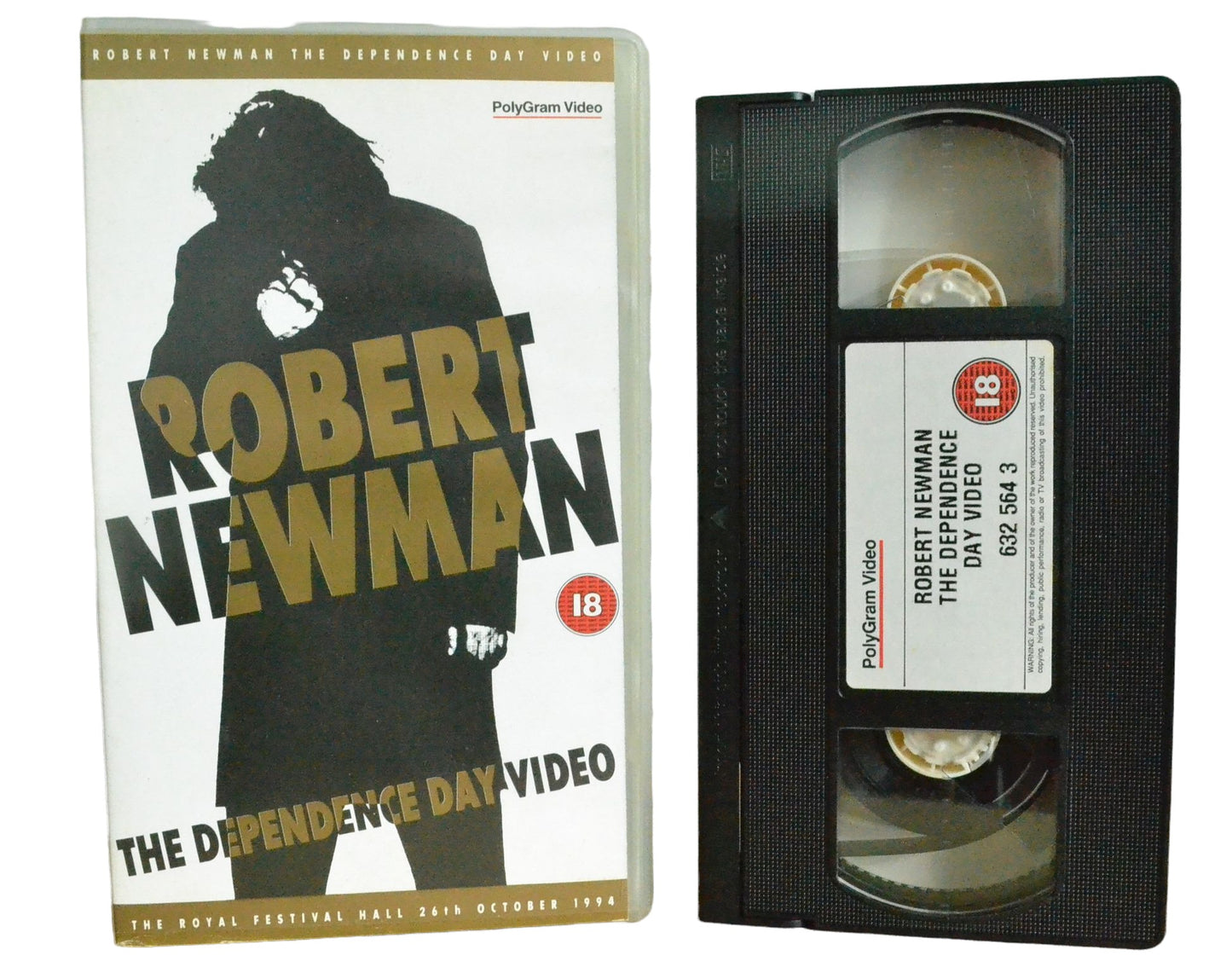 Robert Newman The Dependence Day Video - Rob Newman - PolyGram Video - Comedy - Pal VHS-