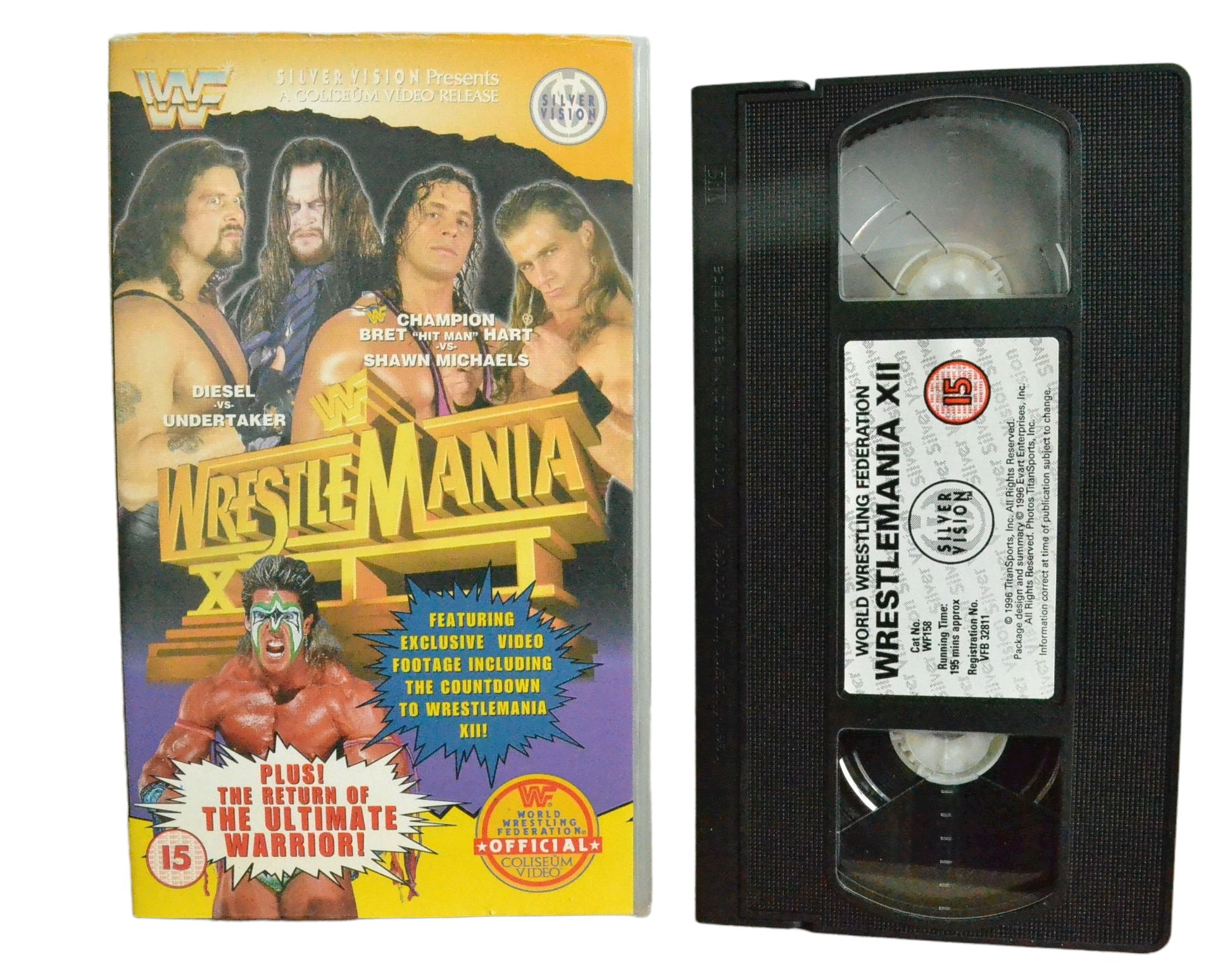 Wrestle Mania - WWF - Wrestling - Pal VHS-