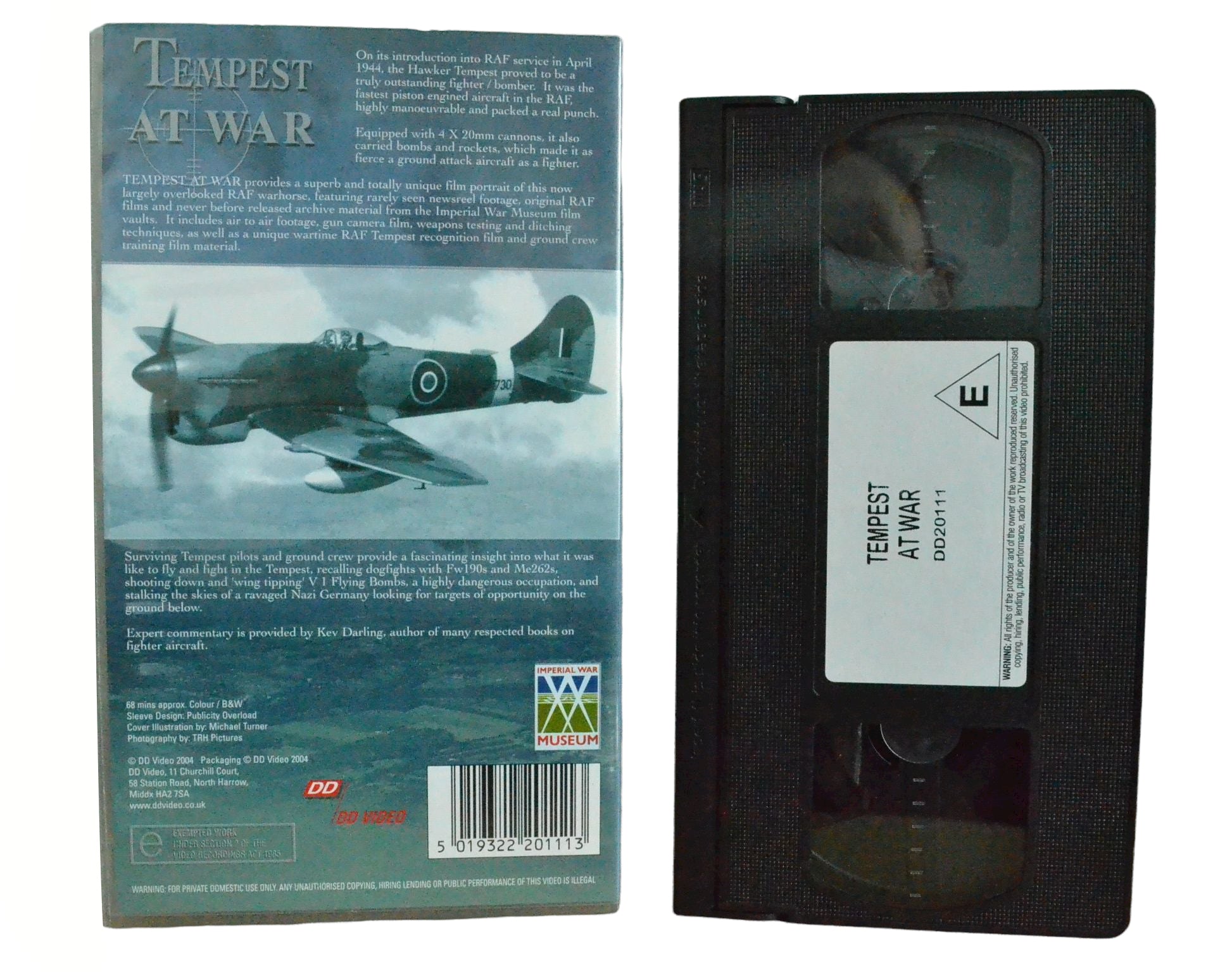 Tempest at War - Peter Fonda - DD - Vintage - Pal VHS-