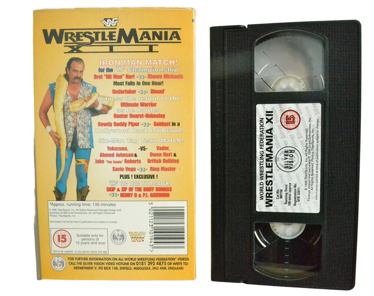 Wrestle Mania - WWF - Wrestling - Pal VHS-