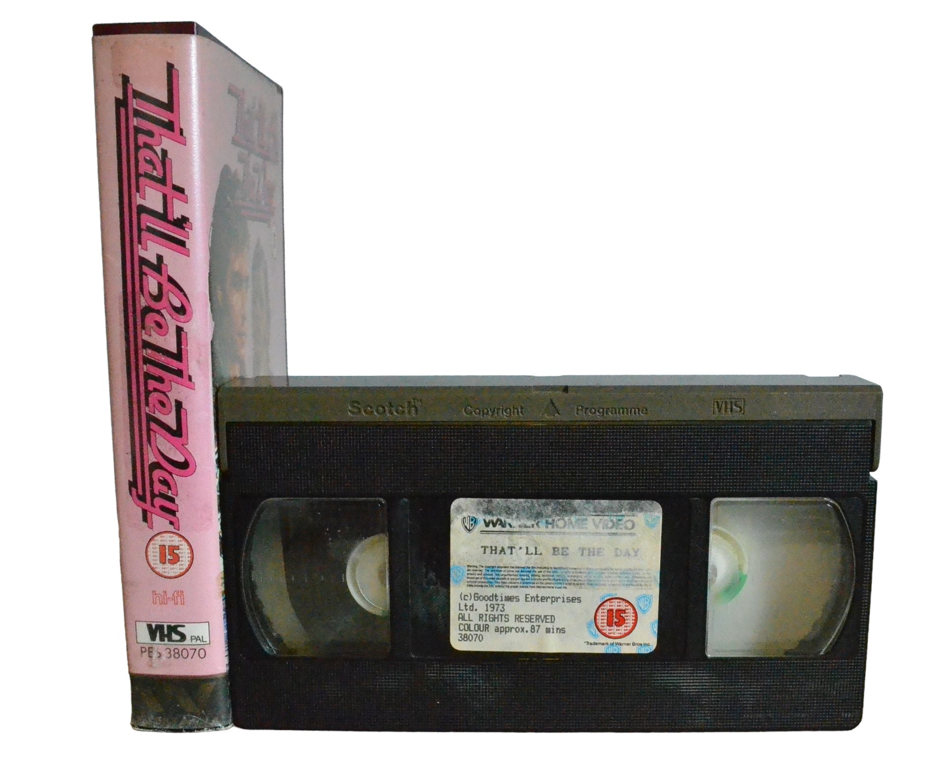 That'll Be The Day - David Essex - Warner Home Video - PES38070 - Drama - Pal - VHS-