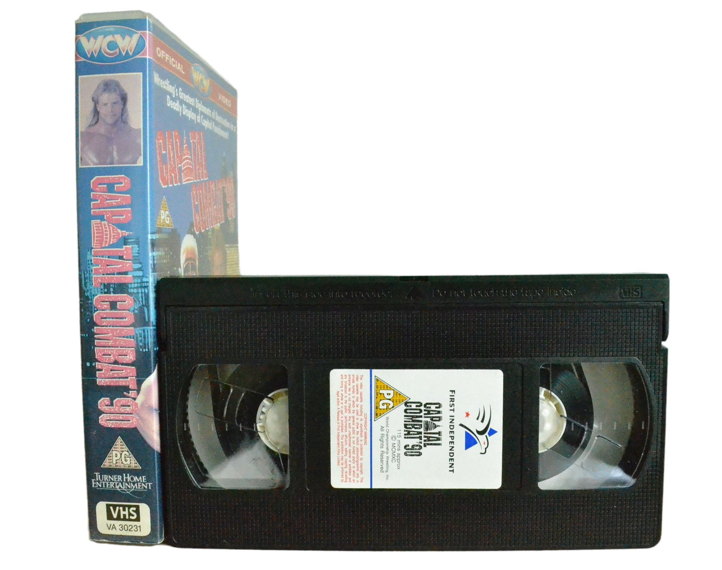 WCW Capital Combat '90 - Turner Home Entertainment - Wrestling - Pal VHS-