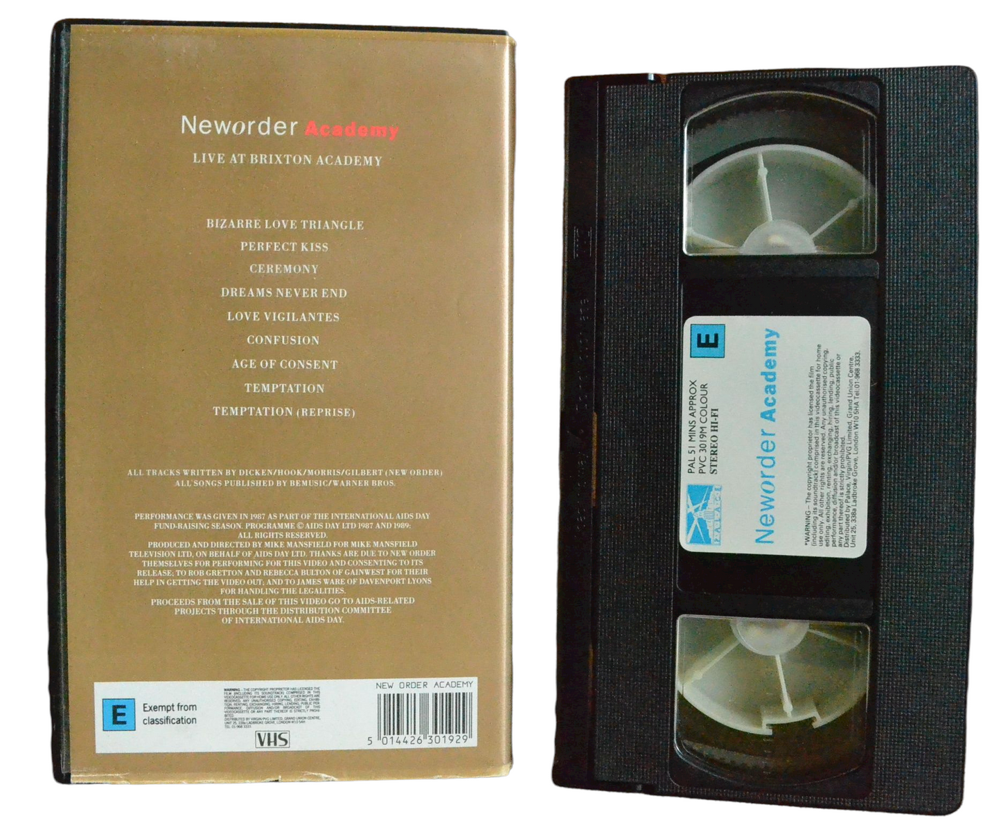 Neworder Academy - Dicken - Palace - Music - Pal VHS-