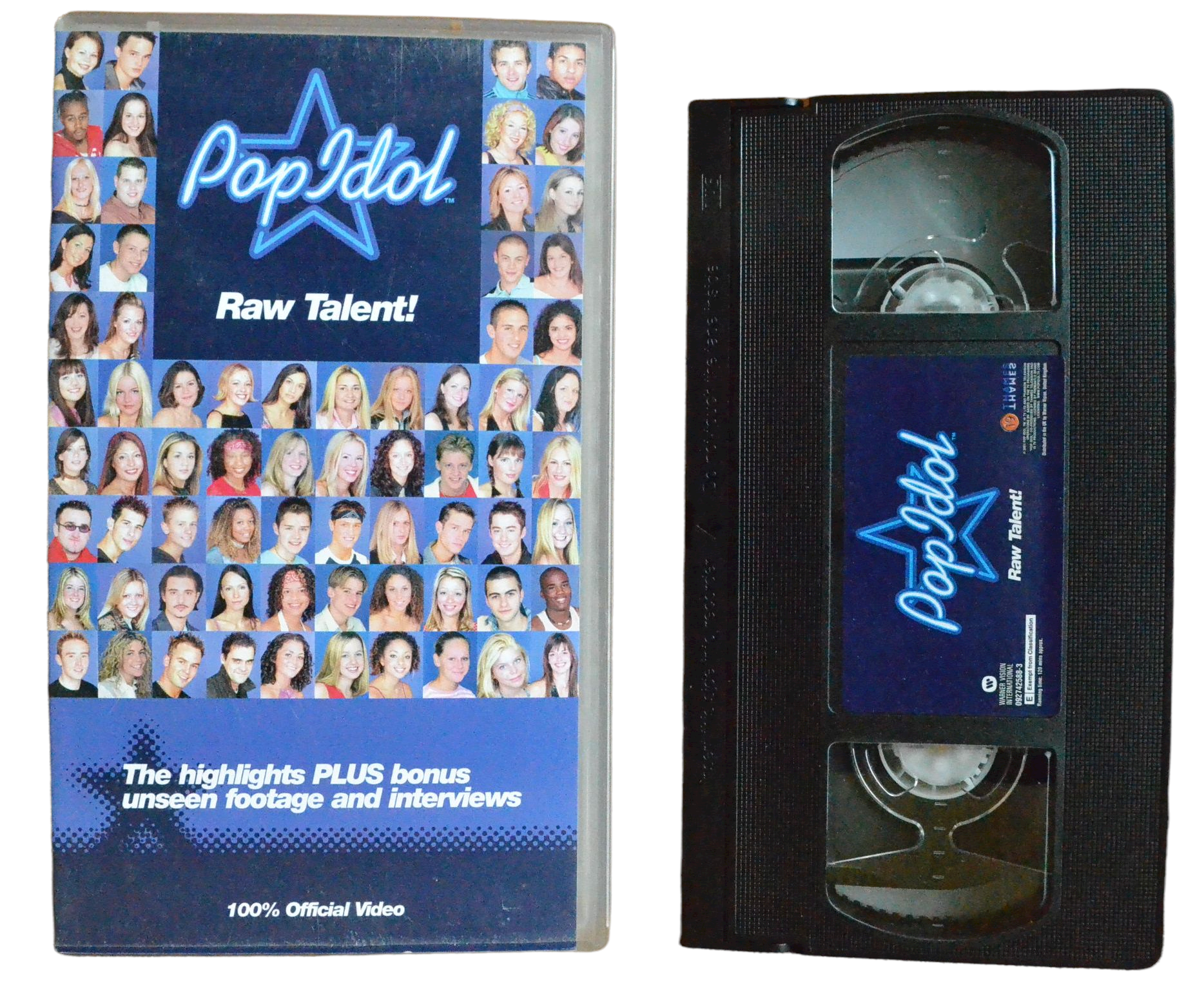 Pop Idol: Raw Talent! - Warner Vision International - Music - Pal VHS-