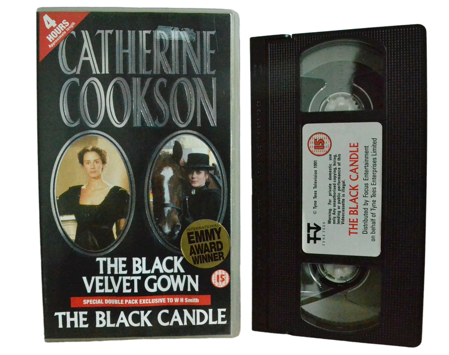 The Black Velvet Gown - Catherine Cookson - Tyne Tees - Vintage - Pal VHS-