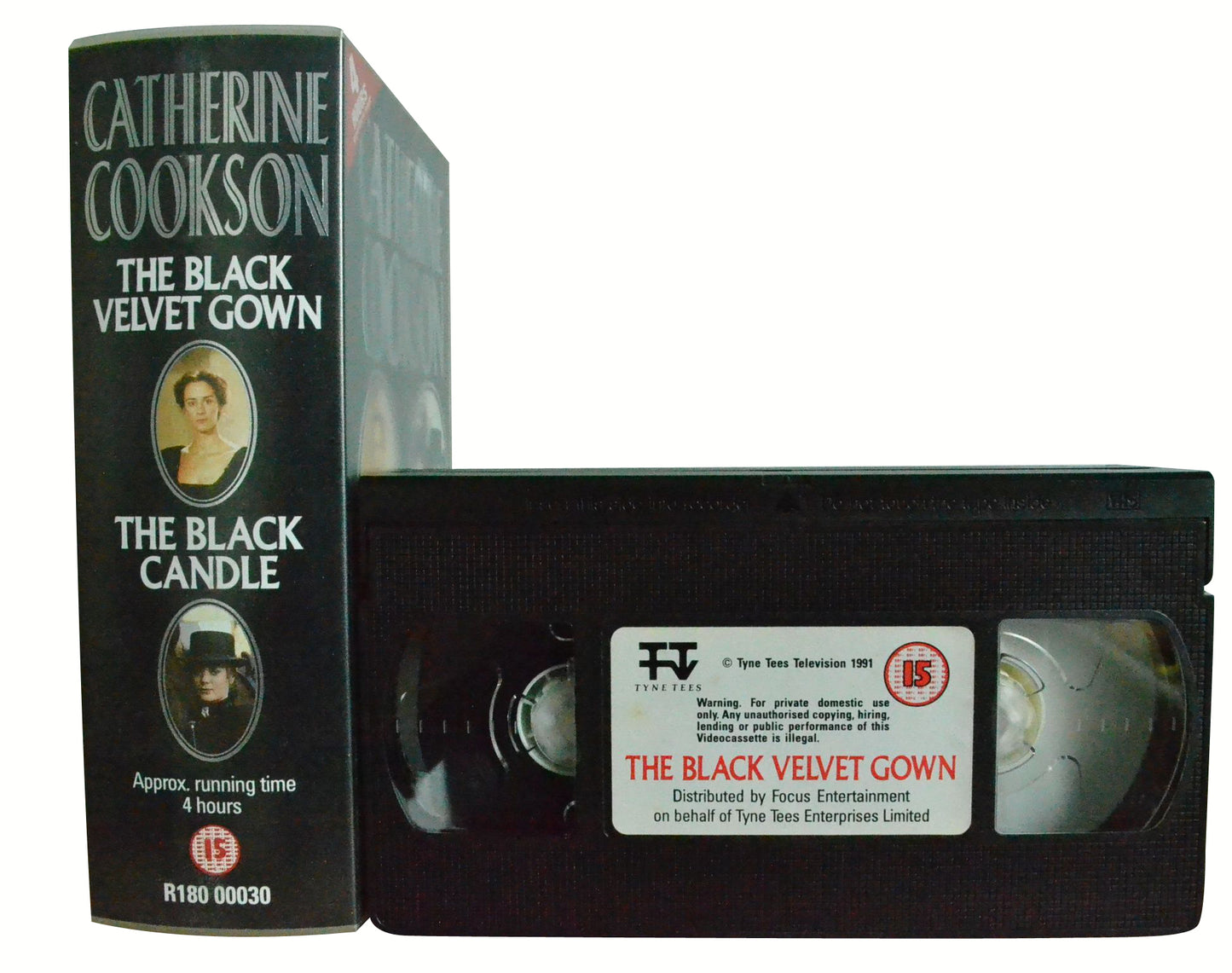 The Black Velvet Gown - Catherine Cookson - Tyne Tees - Vintage - Pal VHS-