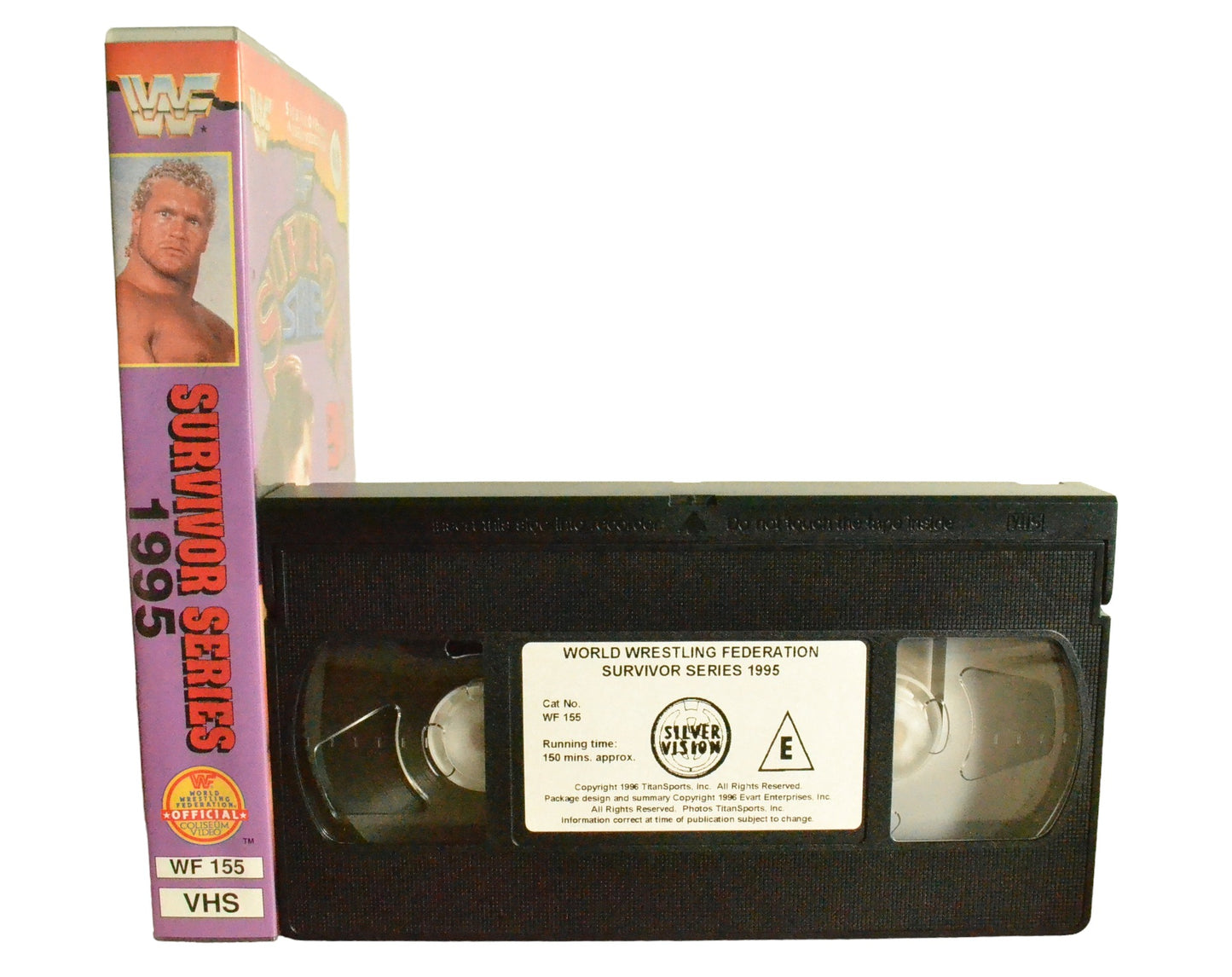 Survivor Series : 1995 - World Wrestling Federation - WF155 - Children - Pal - VHS-